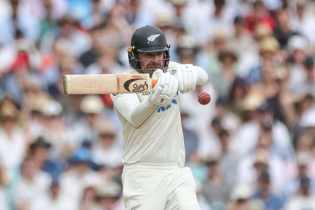 Tom Blundell of New Zealand in batting action during the 2nd Rothesay Test Match Day 4 match England vs New Zealand at The Kia Oval, London, United Kingdom on 20 June 2026

(Photo by Mark Cosgrove/News Images)