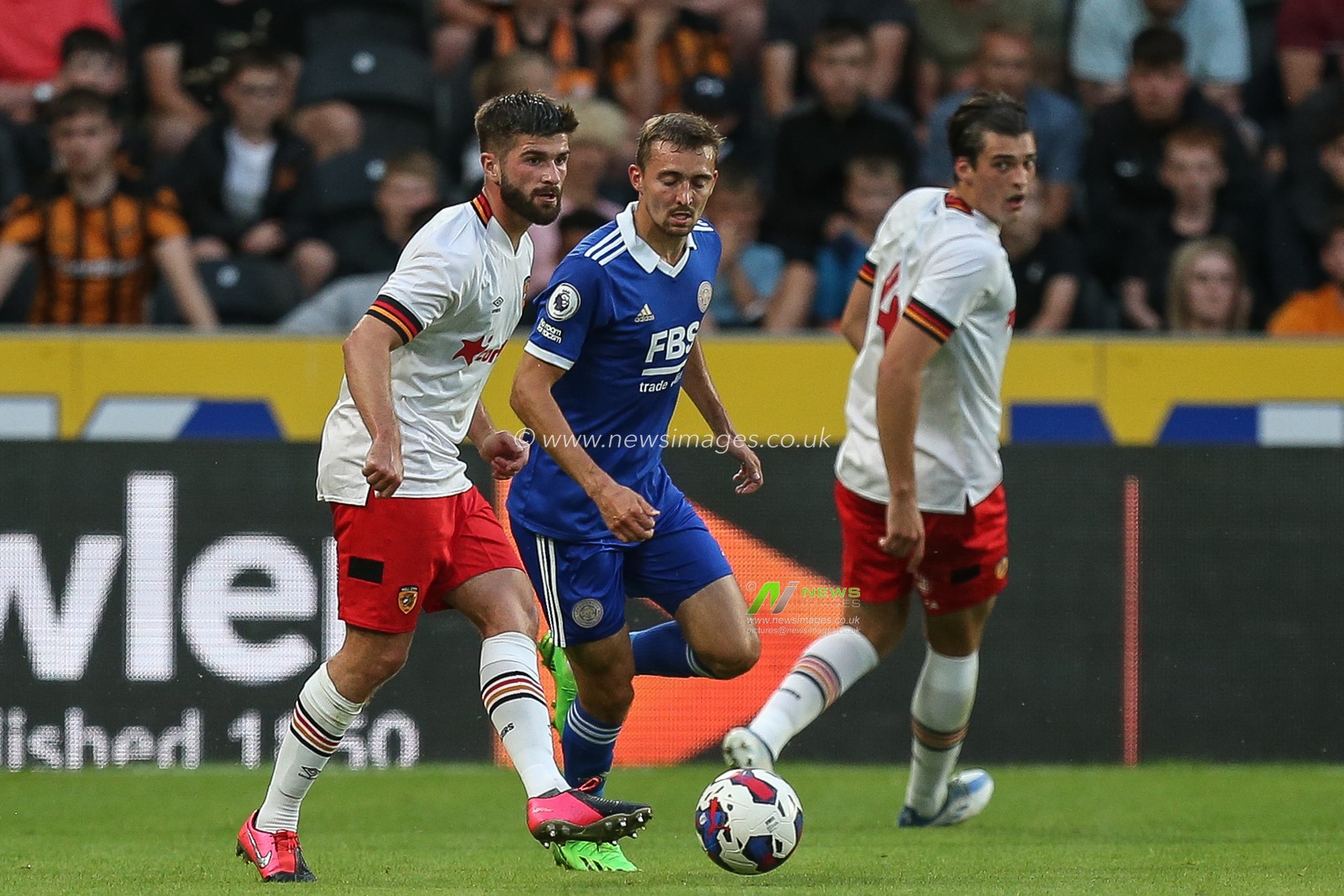 Brandon Fleming #21 of Hull City in action during the game