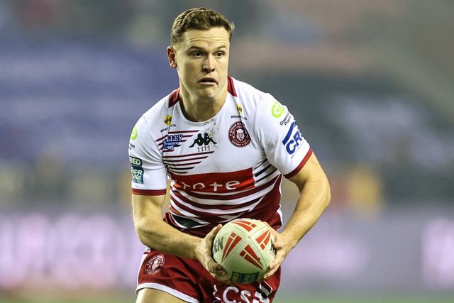 Jai Field of Wigan Warriors during the Betfred Super League match Wigan Warriors vs Hull FC at The Brick Community Stadium, Wigan, United Kingdom on 21 February 2026

(Photo by Alfie Cosgrove/News Images)