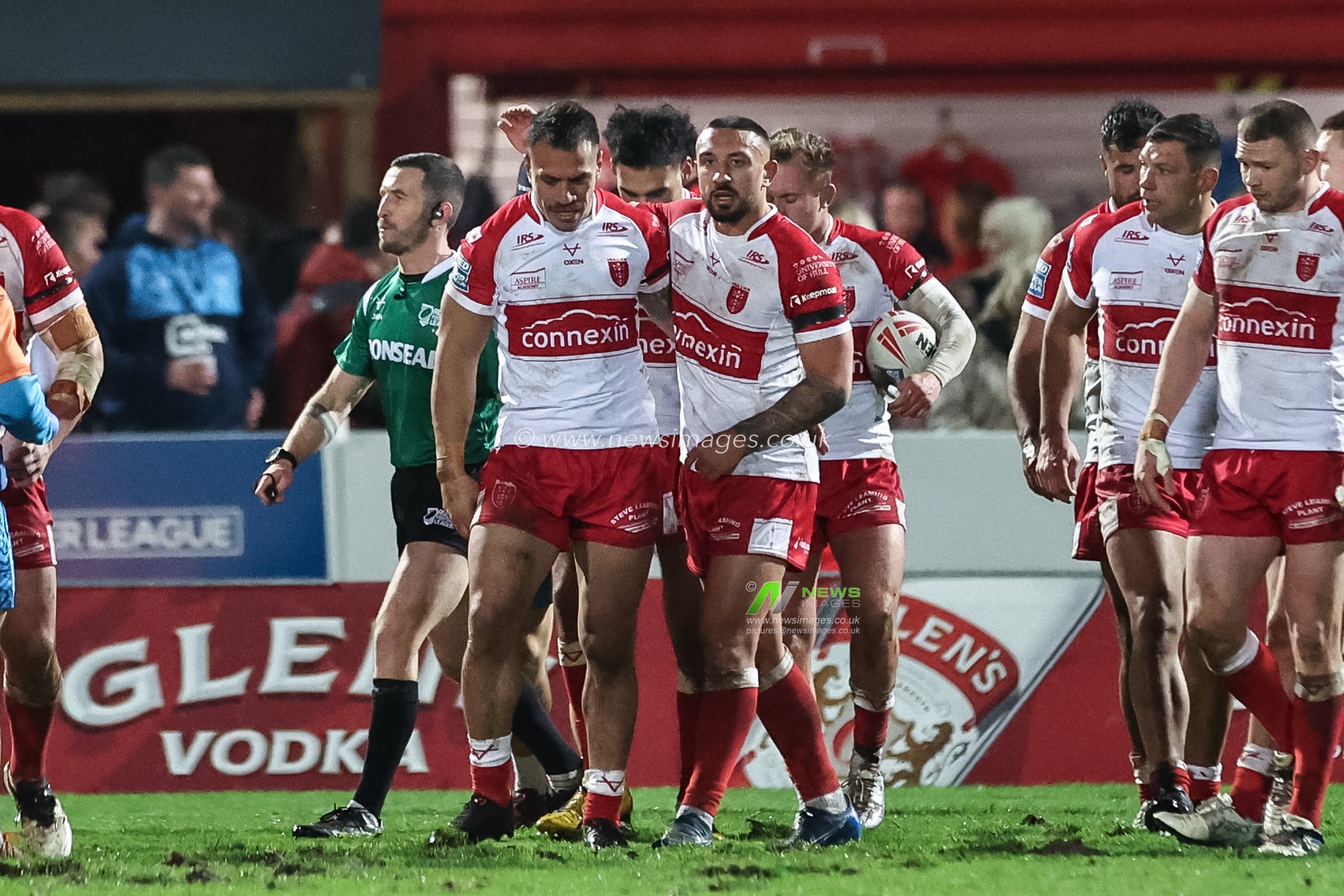 Sauaso Sue of Hull KR celebrates his try during the Betfred Super League Round 2 match Hull KR vs Leeds Rhinos at Sewell Group Craven Park, Kingston upon Hull, United Kingdom, 22nd February 2024

(Photo by Mark Cosgrove/News Images)