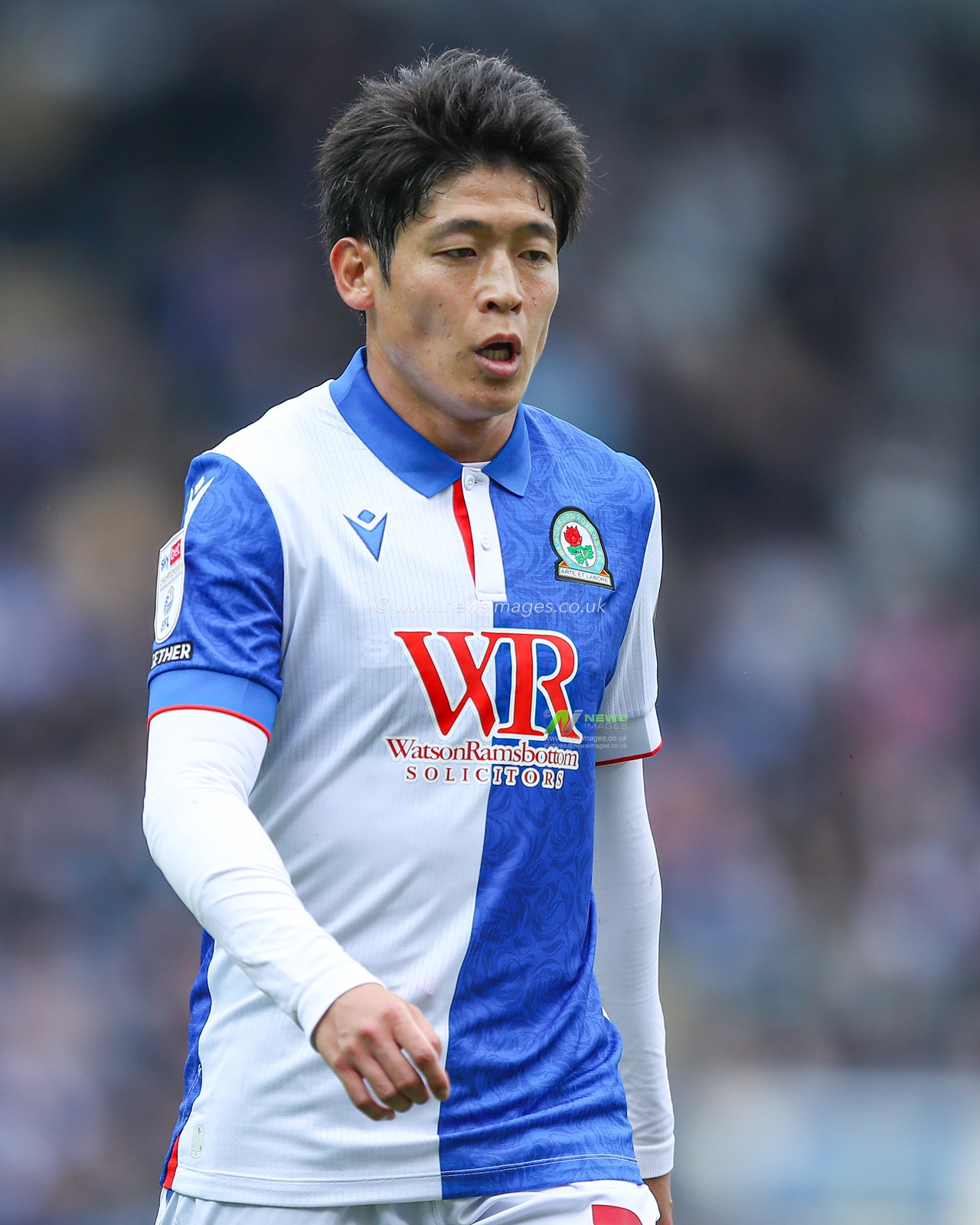 Yuki Ohashi of Blackburn Rovers during the Sky Bet Championship match Blackburn Rovers vs Watford at Ewood Park, Blackburn, United Kingdom, 26th April 2025

(Photo by Jorge Horsted/News Images)