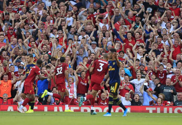 Premier League Football, Liverpool vs Arsenal
