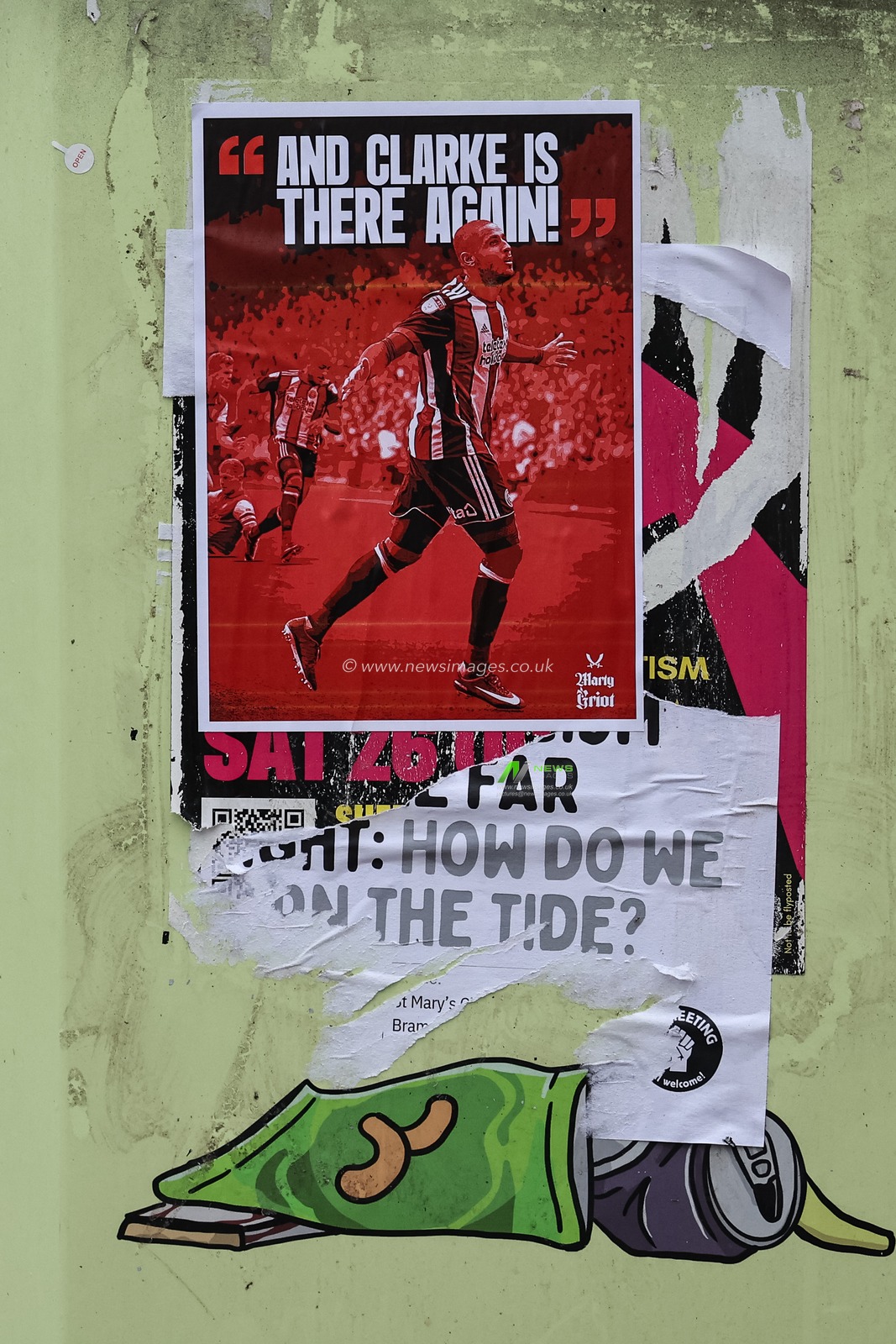 Sheffield United posters on Bramall Lane during the Sky Bet Championship match Sheffield United vs Sheffield Wednesday at Bramall Lane, Sheffield, United Kingdom, 10th November 2024

(Photo by Mark Cosgrove/News Images)