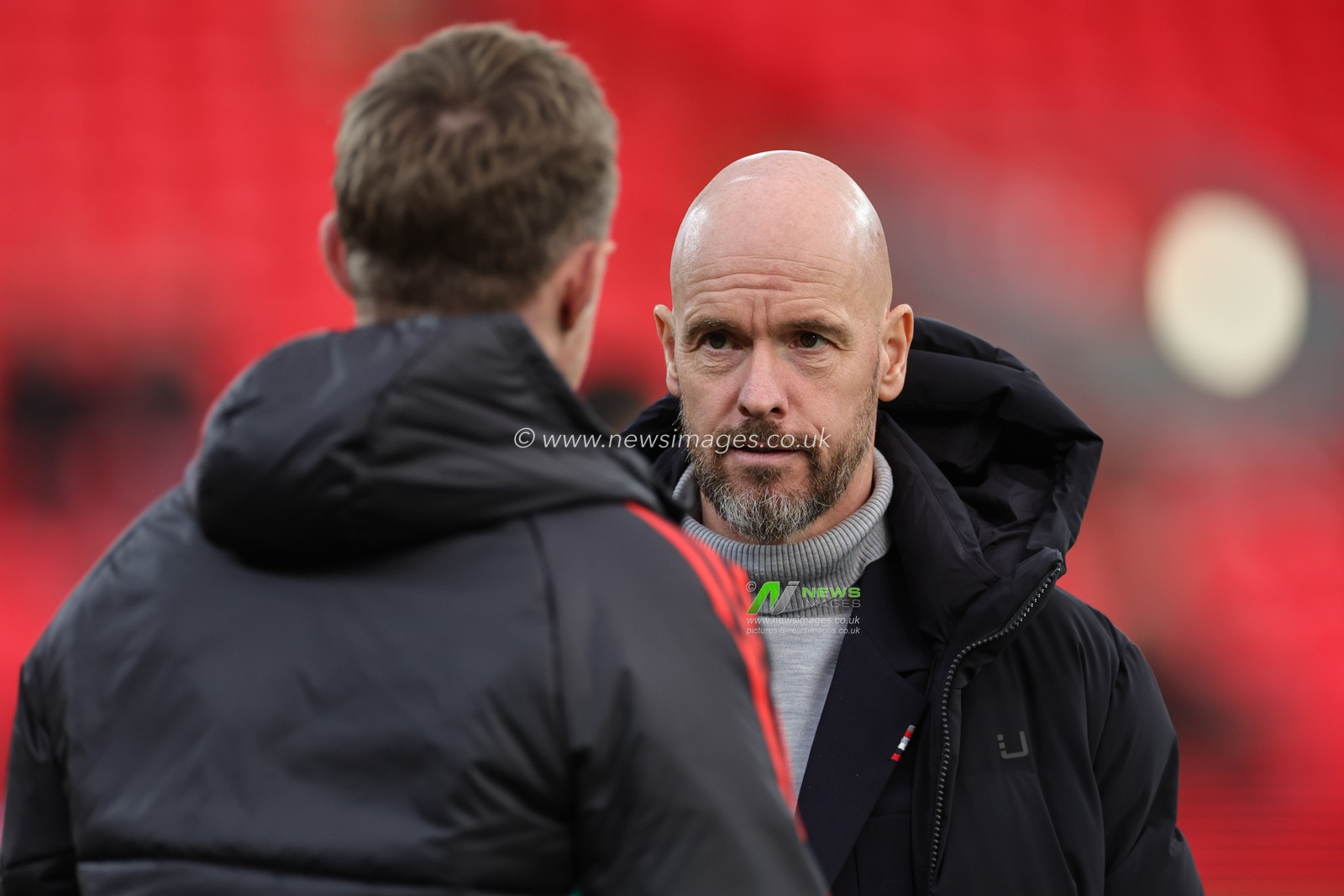 Erik ten Hag manager of Manchester United arrives during the Premier League match Liverpool vs Manchester United at Anfield, Liverpool, United Kingdom, 17th December 2023

(Photo by Mark Cosgrove/News Images)