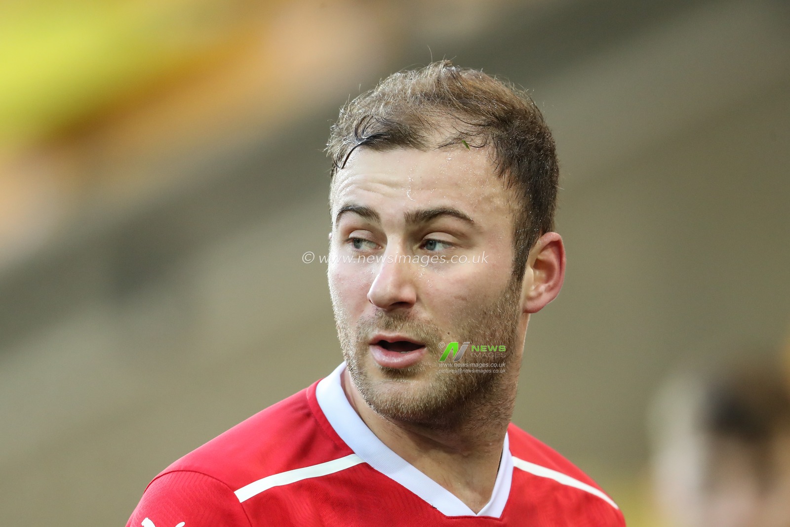 Herbie Kane #8 of Barnsley during the game