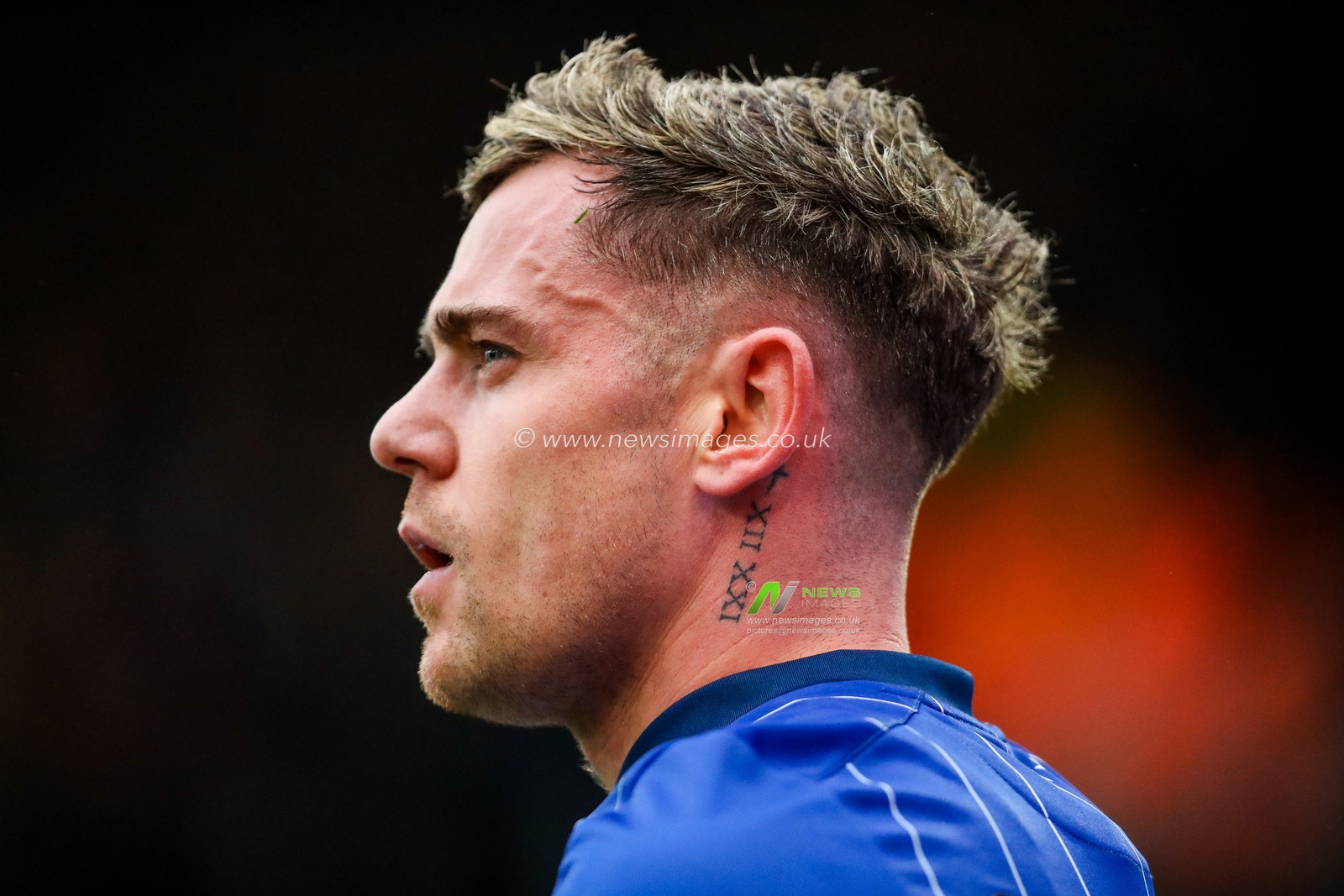 A detailed view of Sam Szmodics of Ipswich Town tattoo during the Premier League match Ipswich Town vs Bournemouth at Portman Road, Ipswich, United Kingdom, 8th December 2024

(Photo by Izzy Poles/News Images)