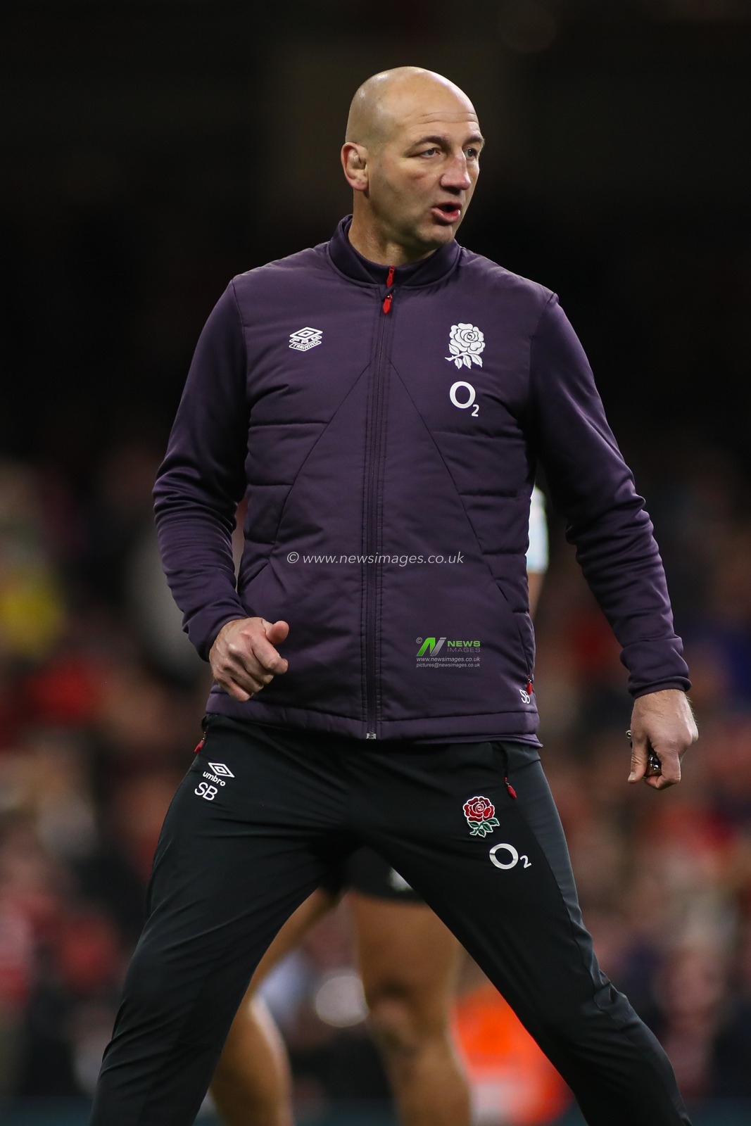 England Head Coach Steve Borthwick during the 2025 Guinness 6 Nations match Wales vs England at Principality Stadium, Cardiff, United Kingdom, 15th March 2025

(Photo by Andrew Lewis/News Images)