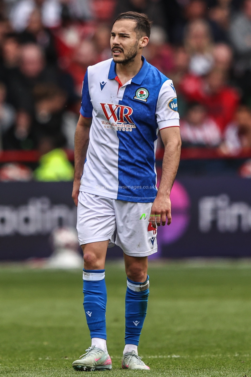 Yuri Ribeiro of Blackburn Rovers during the Sky Bet Championship match Sheffield United vs Blackburn Rovers at Bramall Lane, Sheffield, United Kingdom, 3rd May 2025

(Photo by Alfie Cosgrove/News Images)