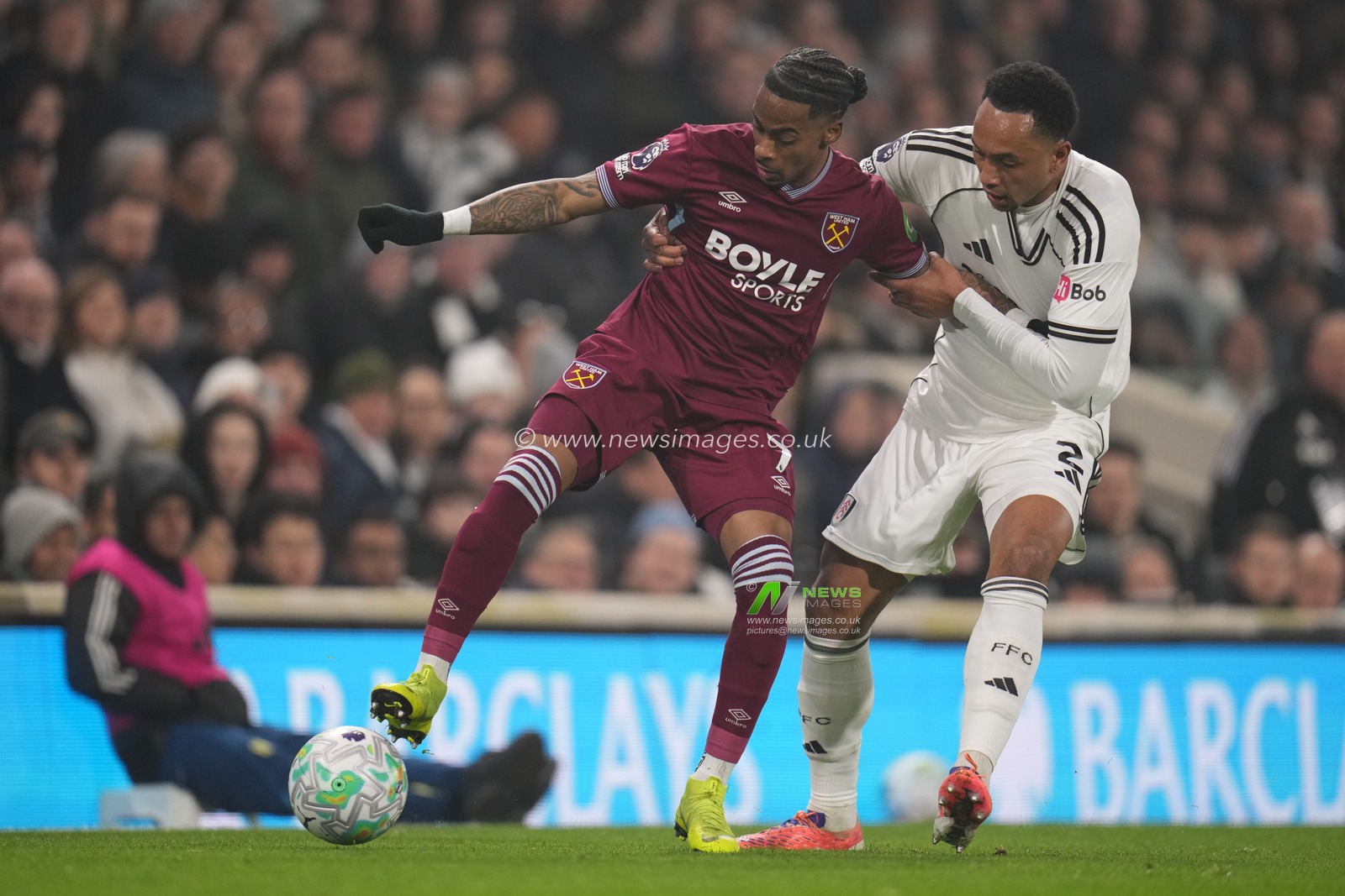 during the Premier League match Fulham vs West Ham United at Craven Cottage, London, United Kingdom on 04 March 2026

(Photo by Harvey Murphy/News Images)