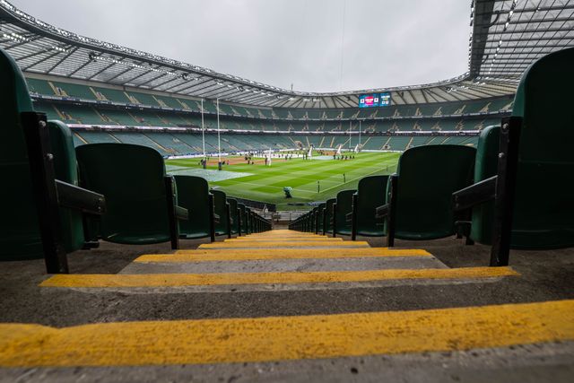 A general view of Allianz Stadium, Home of England ahead of the 2025 Guinness 6 Nations match England vs France at Allianz Stadium,, Twickenham, United Kingdom, 8th February 2025

(Photo by Craig Thomas/News Images)