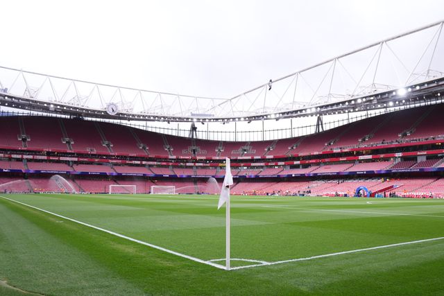 General view of the arsenal stadium ahead of the UEFA Champions League Quarter Finals match Arsenal vs Sporting CP at Arsenal stadium, London, United Kingdom on 15 April 2026

(Photo by Harvey Murphy/News Images)