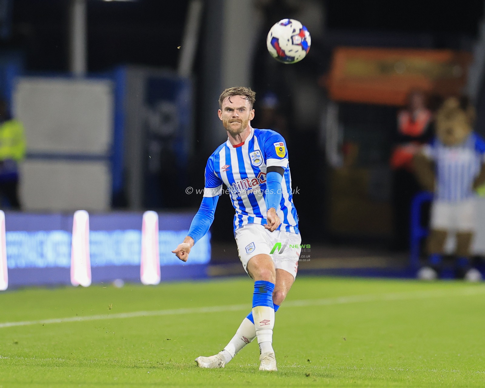 Oliver Turton #2 of Huddersfield Town during the Sky Bet Championship match Huddersfield Town vs Wigan Athletic at John Smith's Stadium, Huddersfield, United Kingdom, 13th September 2022

(Photo by Conor Molloy/News Images)