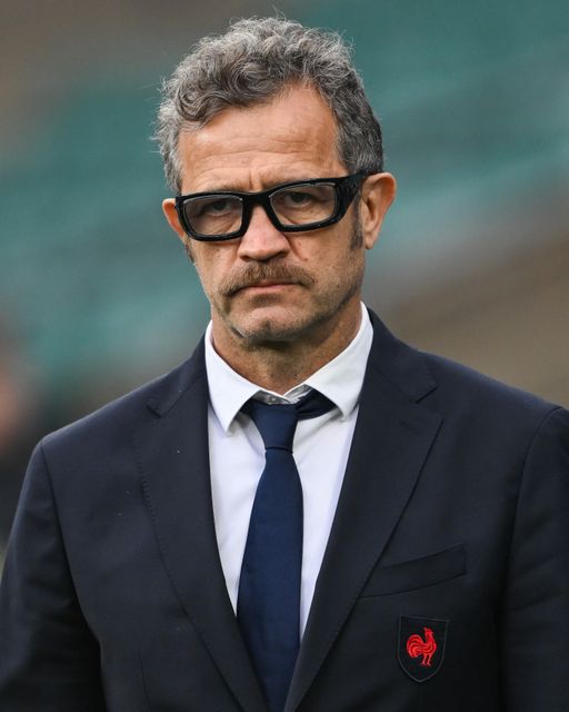 Fabien GalthiÃ© Head Coach of France arrives ahead of during the 2025 Guinness 6 Nations match England vs France at Allianz Stadium,, Twickenham, United Kingdom, 8th February 2025

(Photo by Craig Thomas/News Images)