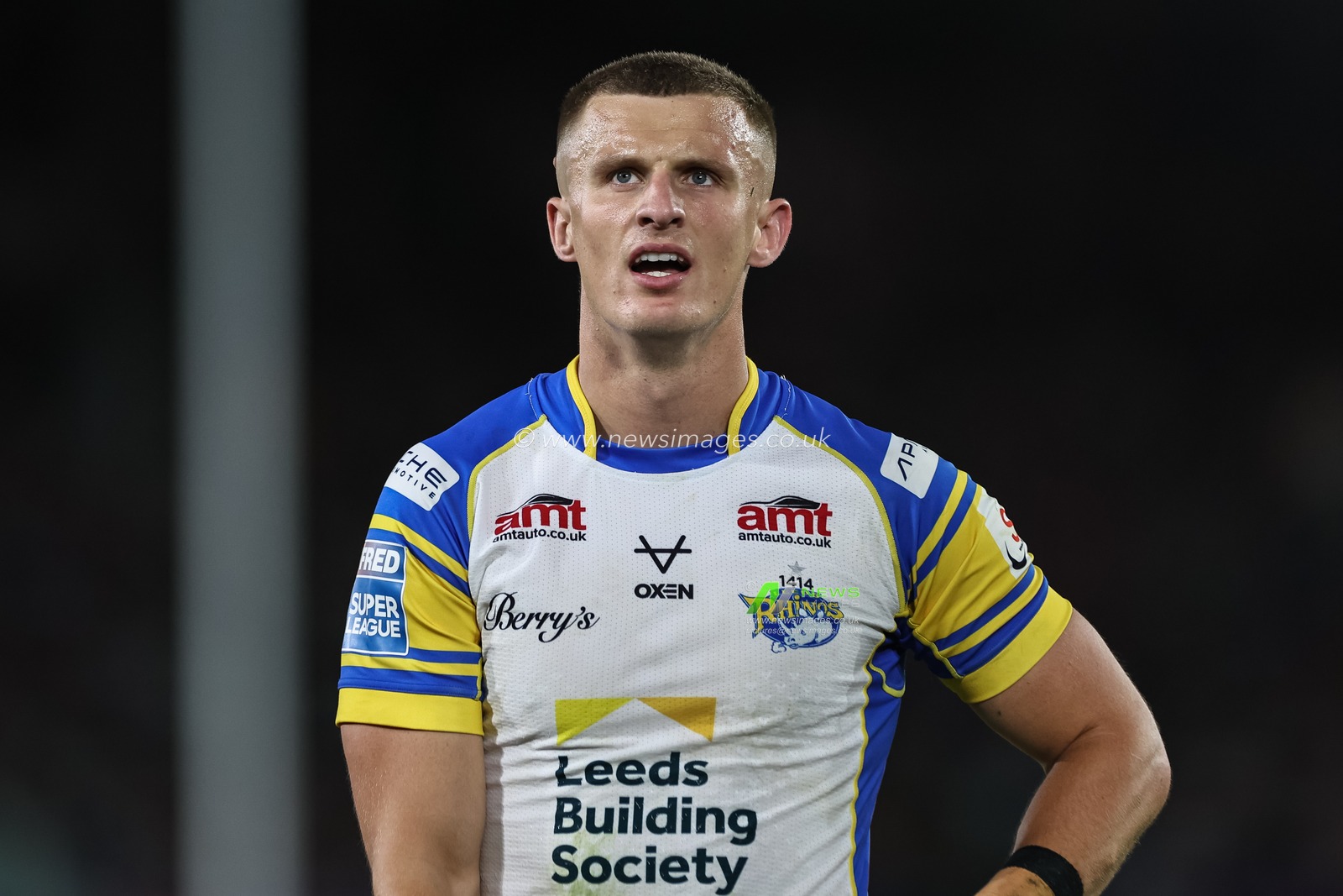 Ash Handley of Leeds Rhinos during the Magic Weekend match Warrington Wolves vs Leeds Rhinos at Elland Road, Leeds, United Kingdom, 17th August 2024

(Photo by Mark Cosgrove/News Images)