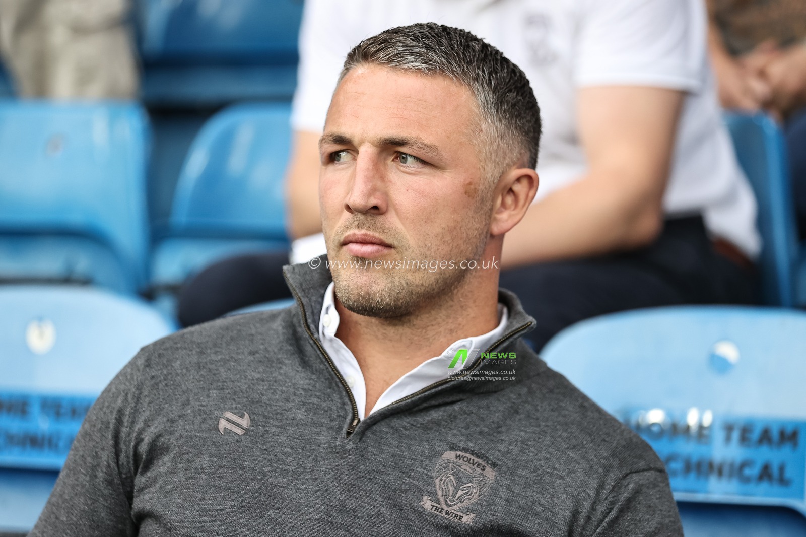 Sam Burgess Head Coach of Warrington Wolves arrives during the Magic Weekend match Warrington Wolves vs Leeds Rhinos at Elland Road, Leeds, United Kingdom, 17th August 2024

(Photo by Mark Cosgrove/News Images)