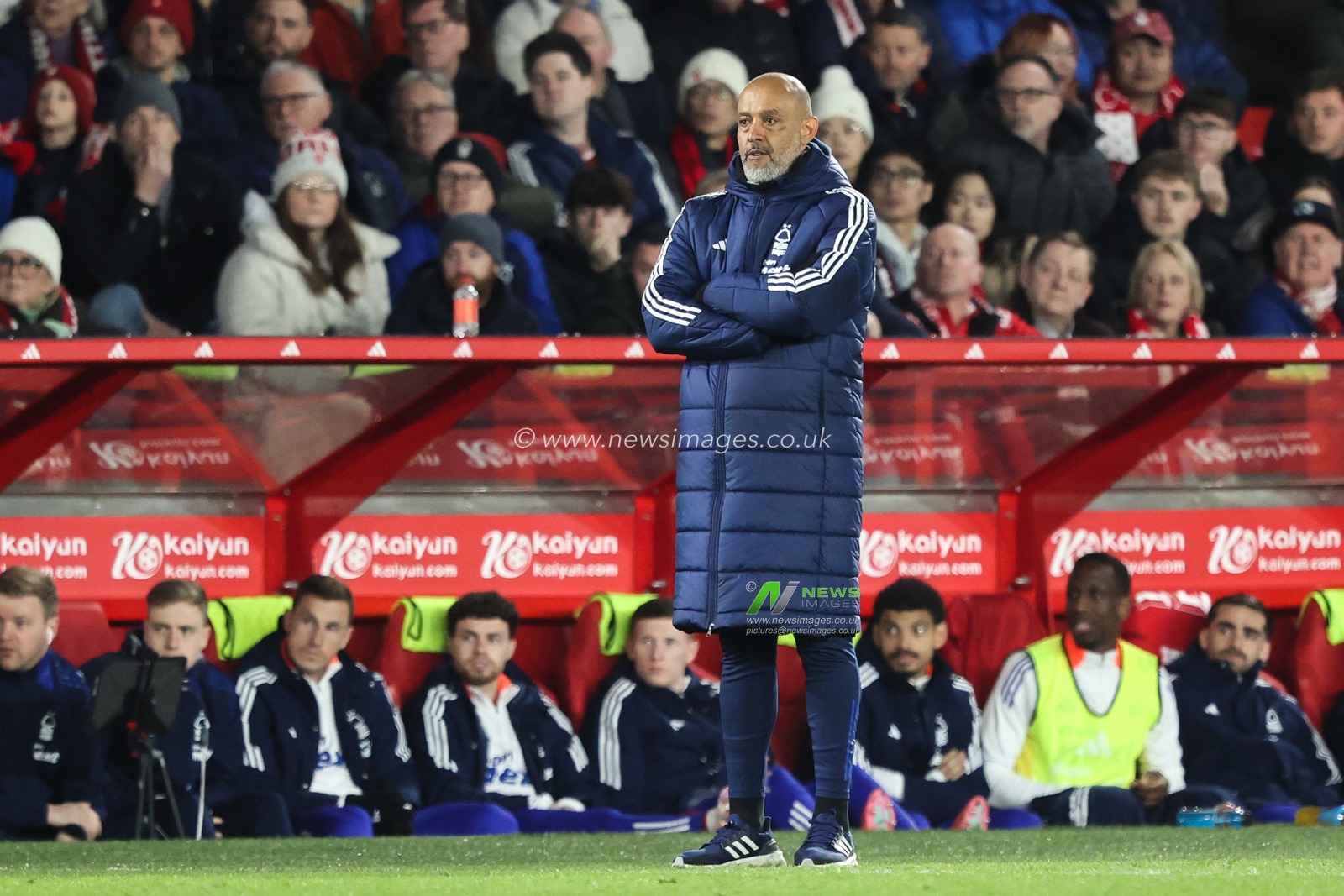 Nuno Espirito Santo Manager of Nottingham Forest during the Emirates FA Cup 5th Round match Nottingham Forest vs Ipswich Town at City Ground, Nottingham, United Kingdom, 3rd March 2025

(Photo by Alfie Cosgrove/News Images)