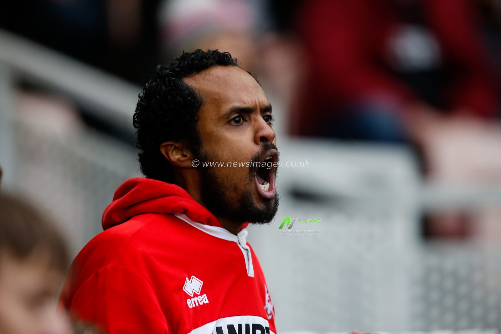 A fan of Middlesbrough during the Sky Bet Championship match Middlesbrough vs Blackpool at Riverside Stadium, Middlesbrough, United Kingdom, 4th February 2023

(Photo by Ben Early/News Images)