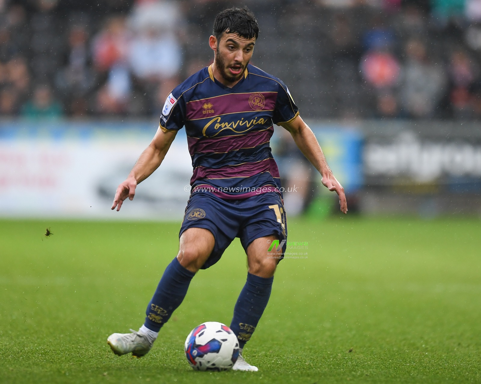 Ilias Chair #10 of QPR in action during the Sky Bet Championship match Swansea City vs Queens Park Rangers at Swansea.com Stadium, Swansea, United Kingdom, 3rd September 2022

(Photo by Mike Jones/News Images)