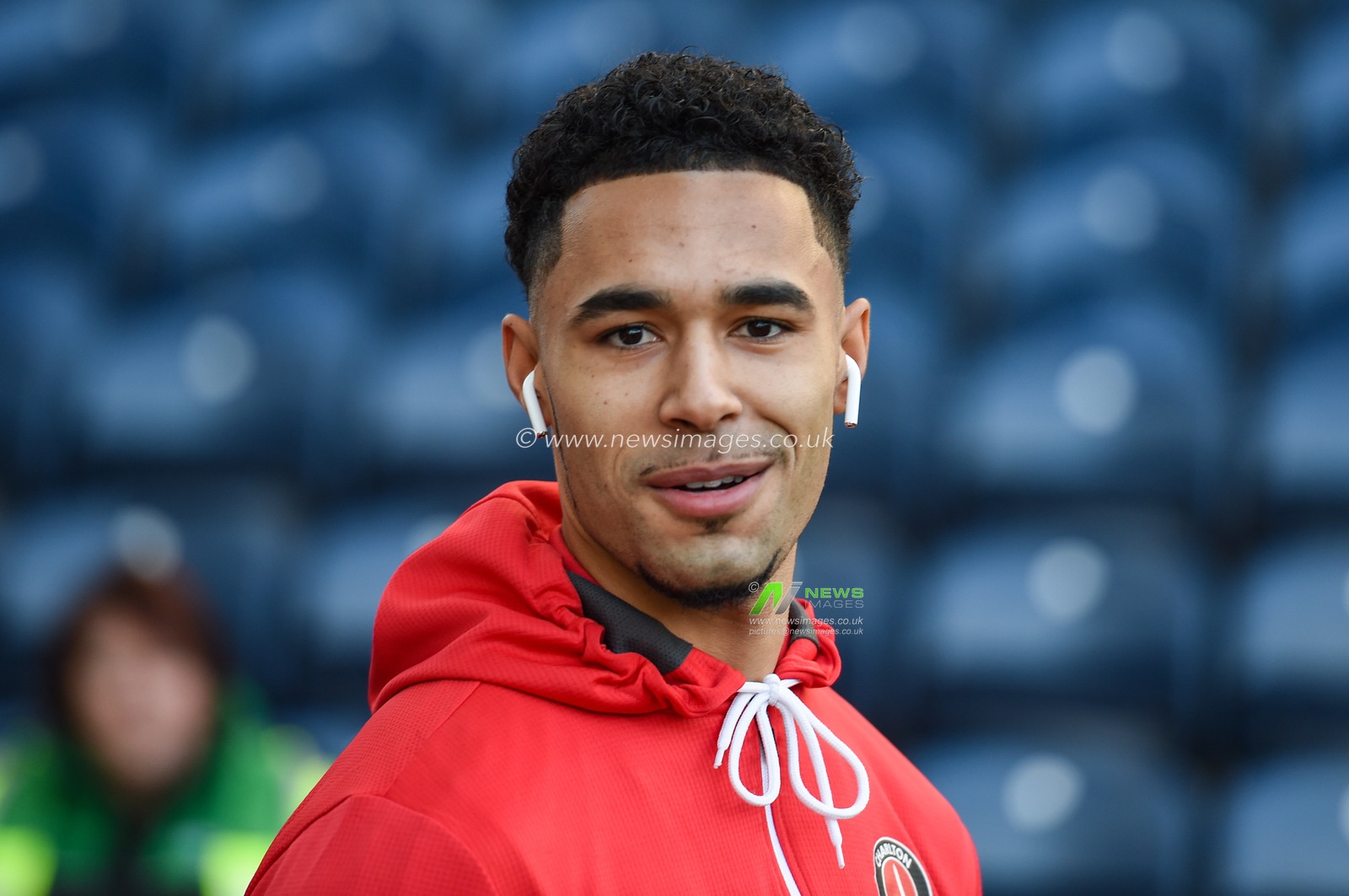 18th January 2020, Deepdale, Preston, England; Sky Bet Championship, Preston North End v Charlton Athletic : Andre Green (18) of Charlton Athletic before the game

Credit: Richard Long/News Images