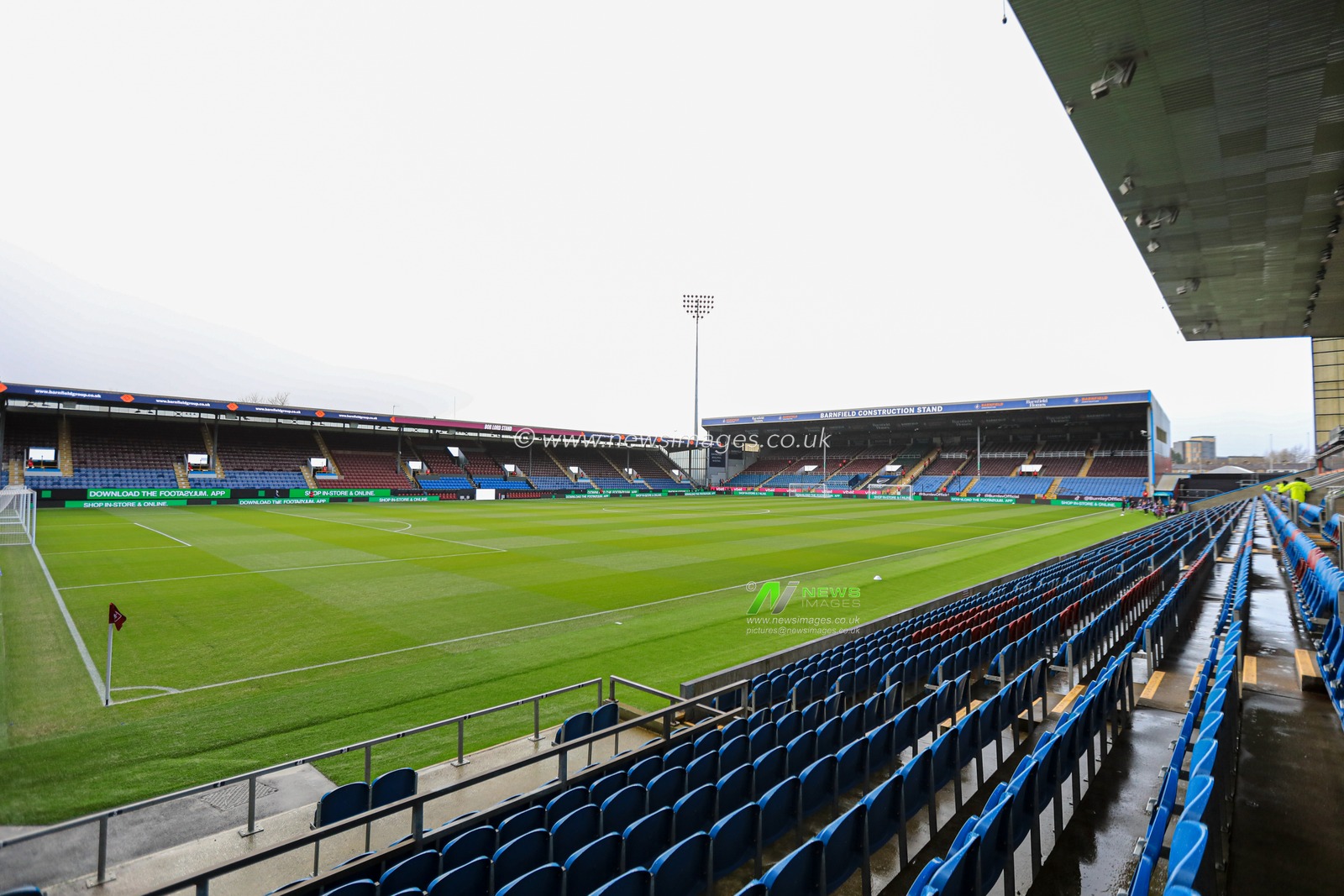 Turf Moor stadium before the Sky Bet Championship match Burnley vs Watford at Turf Moor, Burnley, United Kingdom, 21st December 2024

(Photo by Jorge Horsted/News Images)