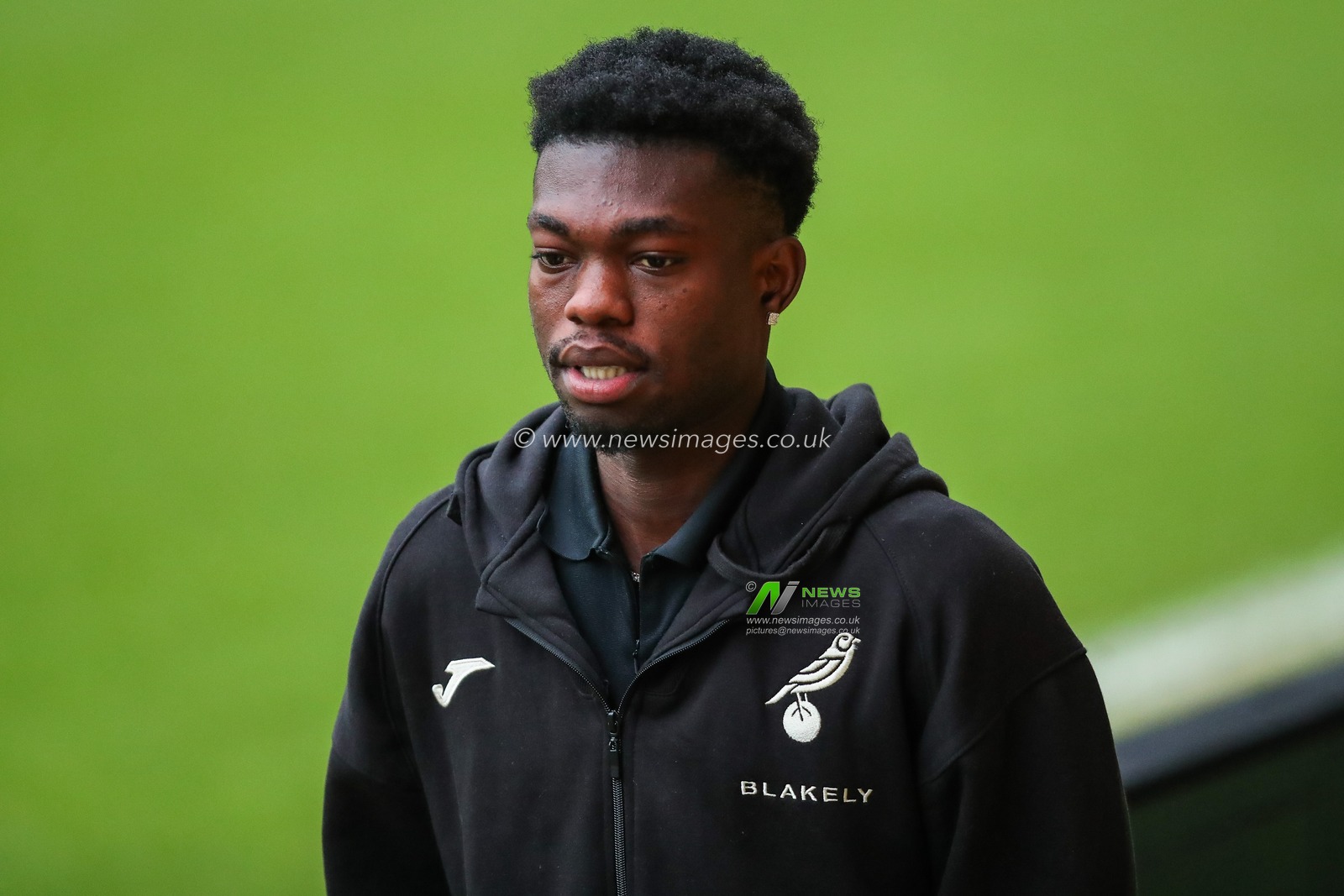 Amankwah Forson of Norwich City arrives at Carrow Road prior to during the Sky Bet Championship match Norwich City vs Burnley at Carrow Road, Norwich, United Kingdom, 15th December 2024

(Photo by Izzy Poles/News Images)