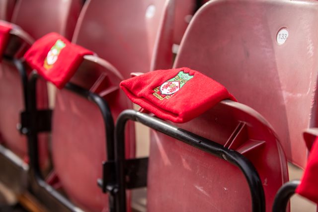 General View ahead of the Sky Bet League 1 match Wrexham vs Stockport County at SToK Cae Ras, Wrexham, United Kingdom, 22nd March 2025

(Photo by Nik Mesney/News Images)