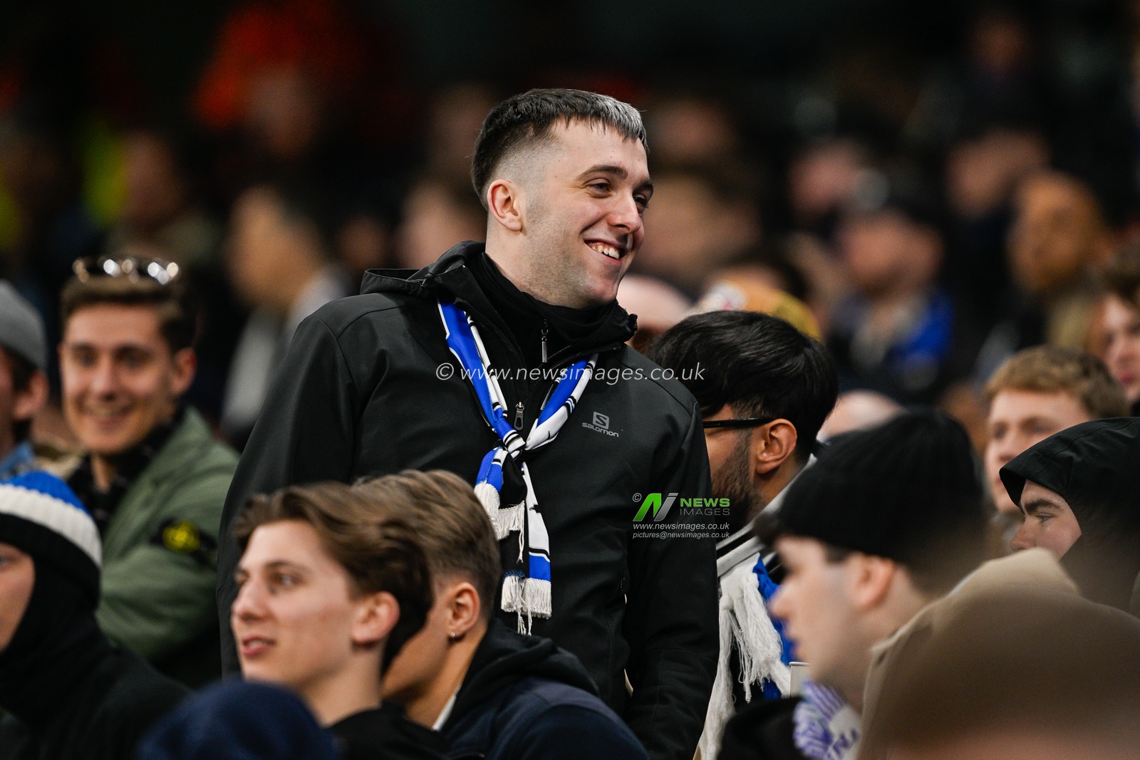 Copenhagen fan ahead of the UEFA Champions League match Manchester City vs F.C. Copenhagen at Etihad Stadium, Manchester, United Kingdom, 6th March 2024

(Photo by Cody Froggatt/News Images)