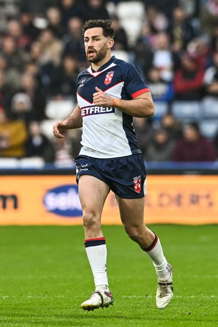 Toby King of England during the Rugby League International match England vs Tonga at John Smith's Stadium, Huddersfield, United Kingdom, 28th October 2023

(Photo by Craig Thomas/News Images)