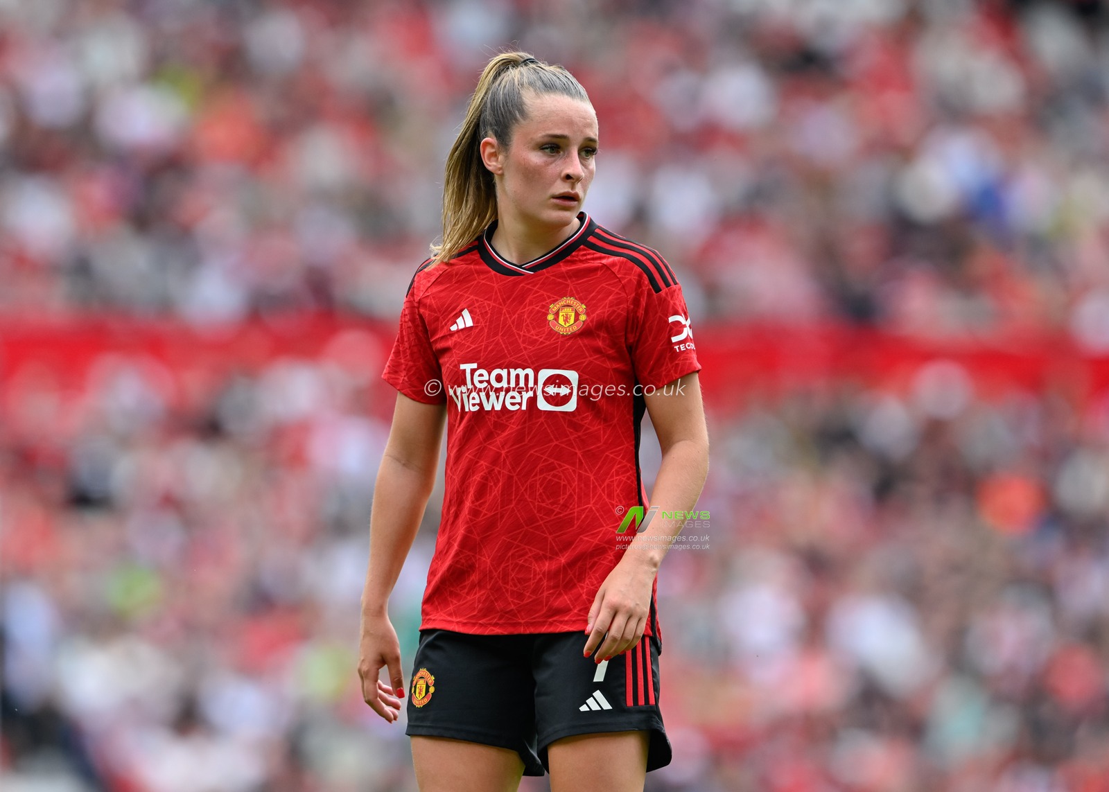 Ella Toone of Manchester United Women, during the The FA Women's Super League match Manchester United Women vs Chelsea FC Women at Old Trafford, Manchester, United Kingdom, 18th May 2024

(Photo by Cody Froggatt/News Images)