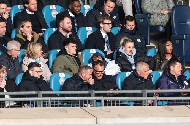 Phil Foden is in attendance during the FA Youth Cup Final match Manchester City U18 vs Manchester United U18 at Joie Stadium, Manchester, United Kingdom on 14 May 2026

(Photo by Mark Cosgrove/News Images)