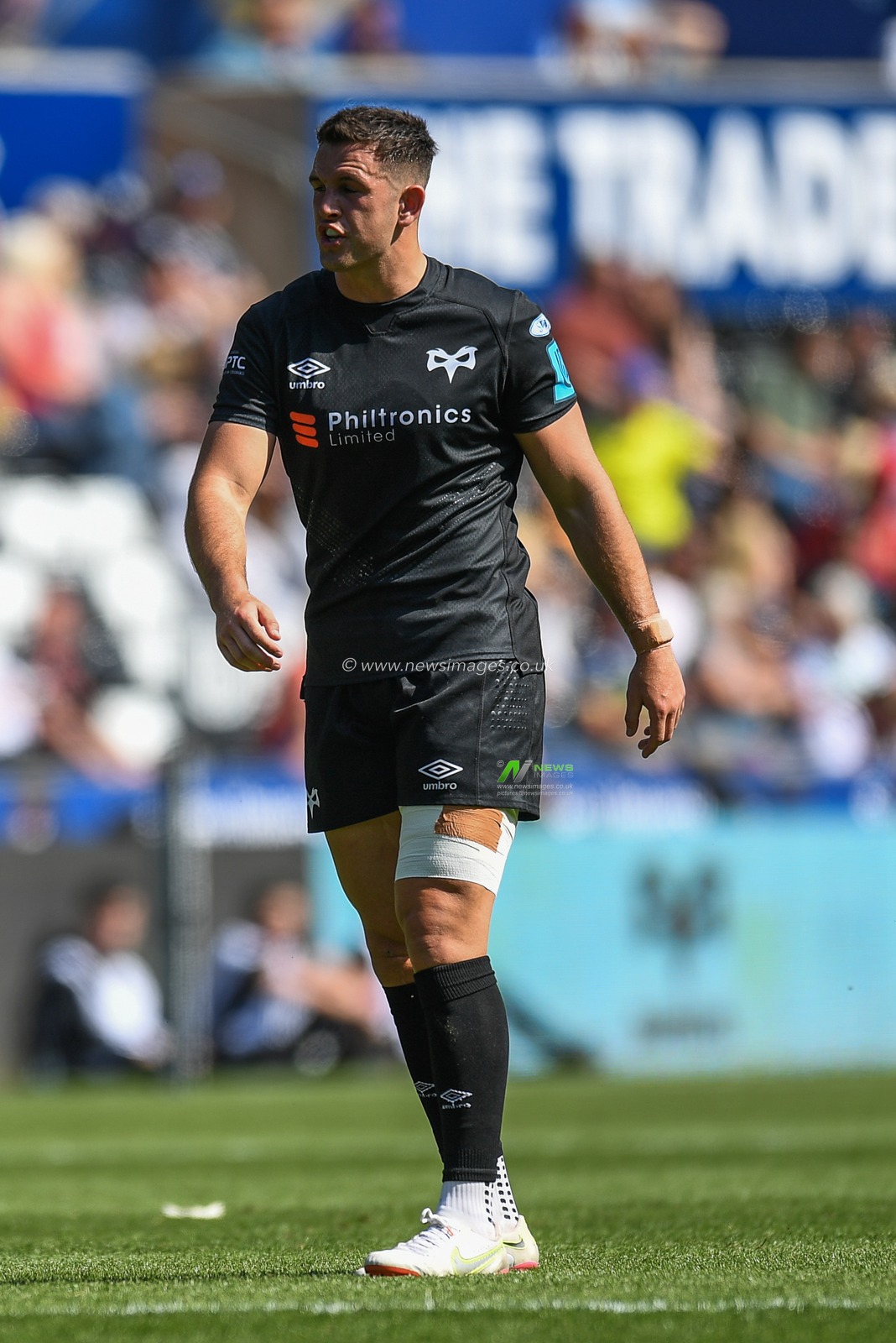 Owen Watkin of Ospreys, during the game