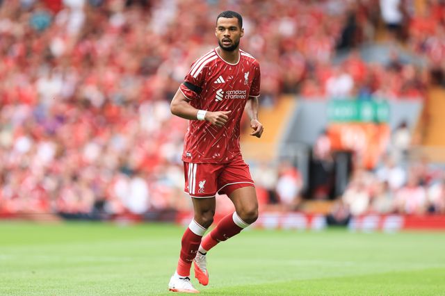 Cody Gakpo of Liverpool during the pre-season friendly match Liverpool vs Monaco at Anfield, Liverpool, United Kingdom on 09 August 2026

(Photo by Jorge Horsted/News Images)