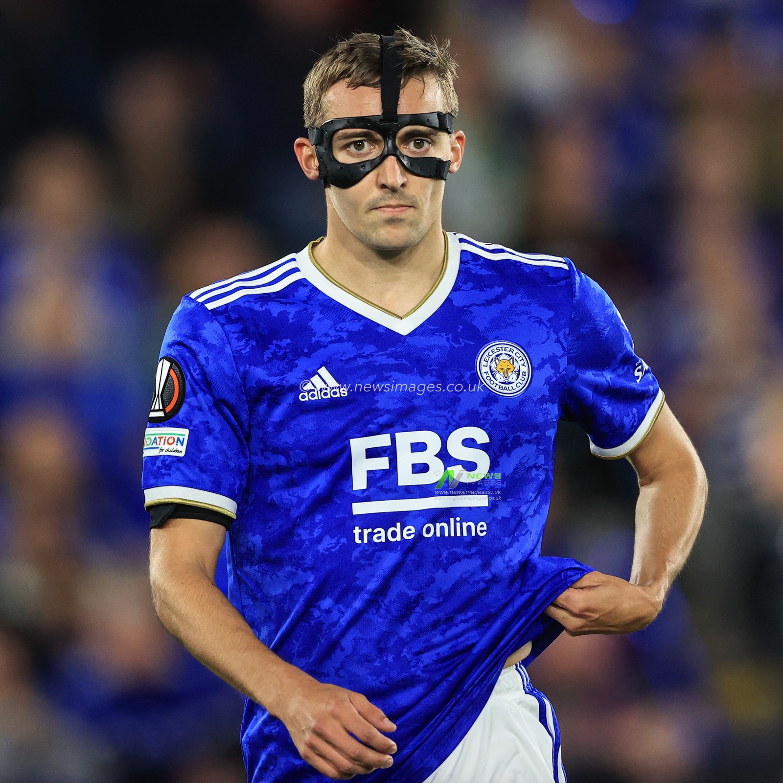 Timoty Castagne #27 of Leicester City during the game
