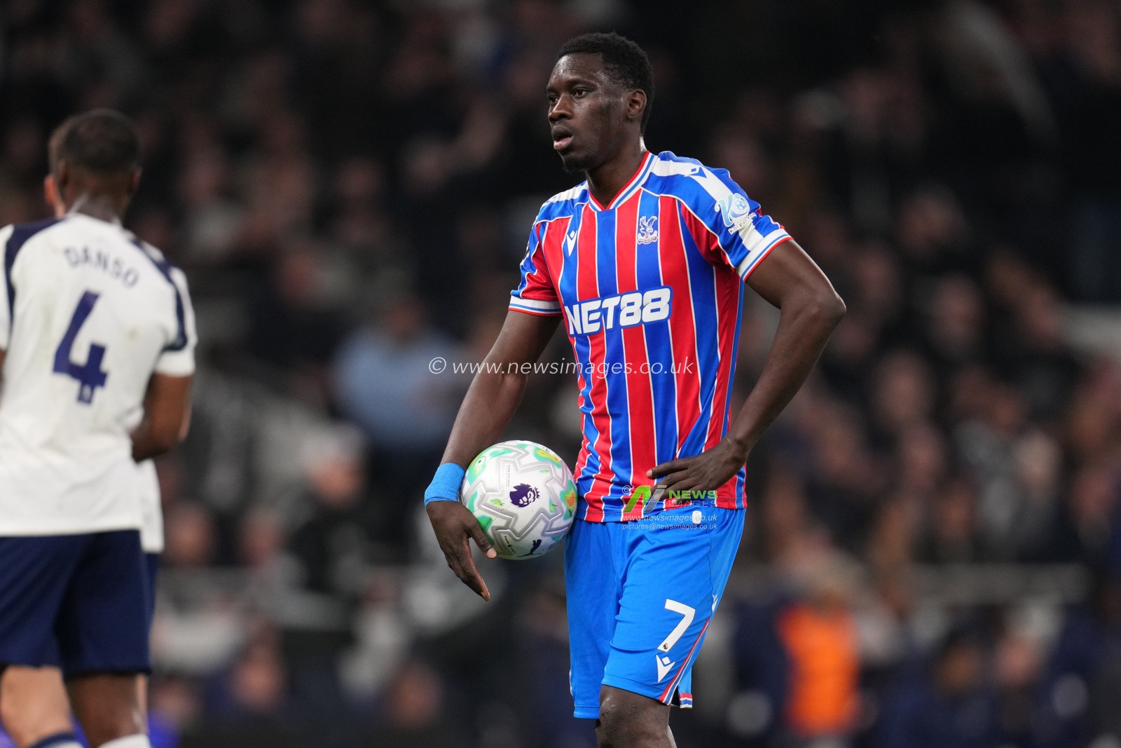 Ismaila Sarr of Crystal Palace during the Premier League match Tottenham Hotspur vs Crystal Palace at Tottenham Hotspur Stadium, London, United Kingdom on 05 March 2026

(Photo by Harvey Murphy/News Images)