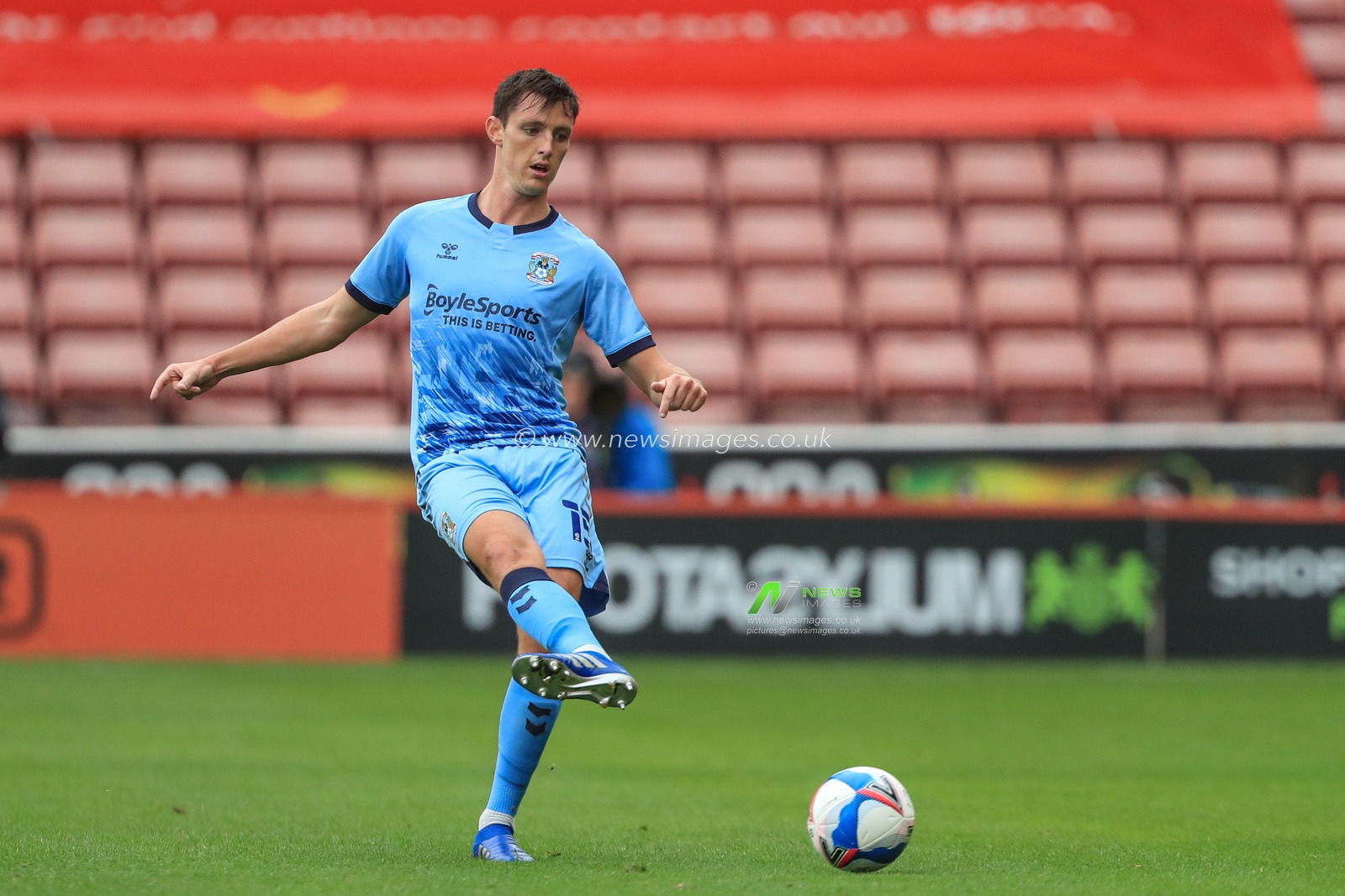Dominic Hyam (15) of Coventry City in action during the game