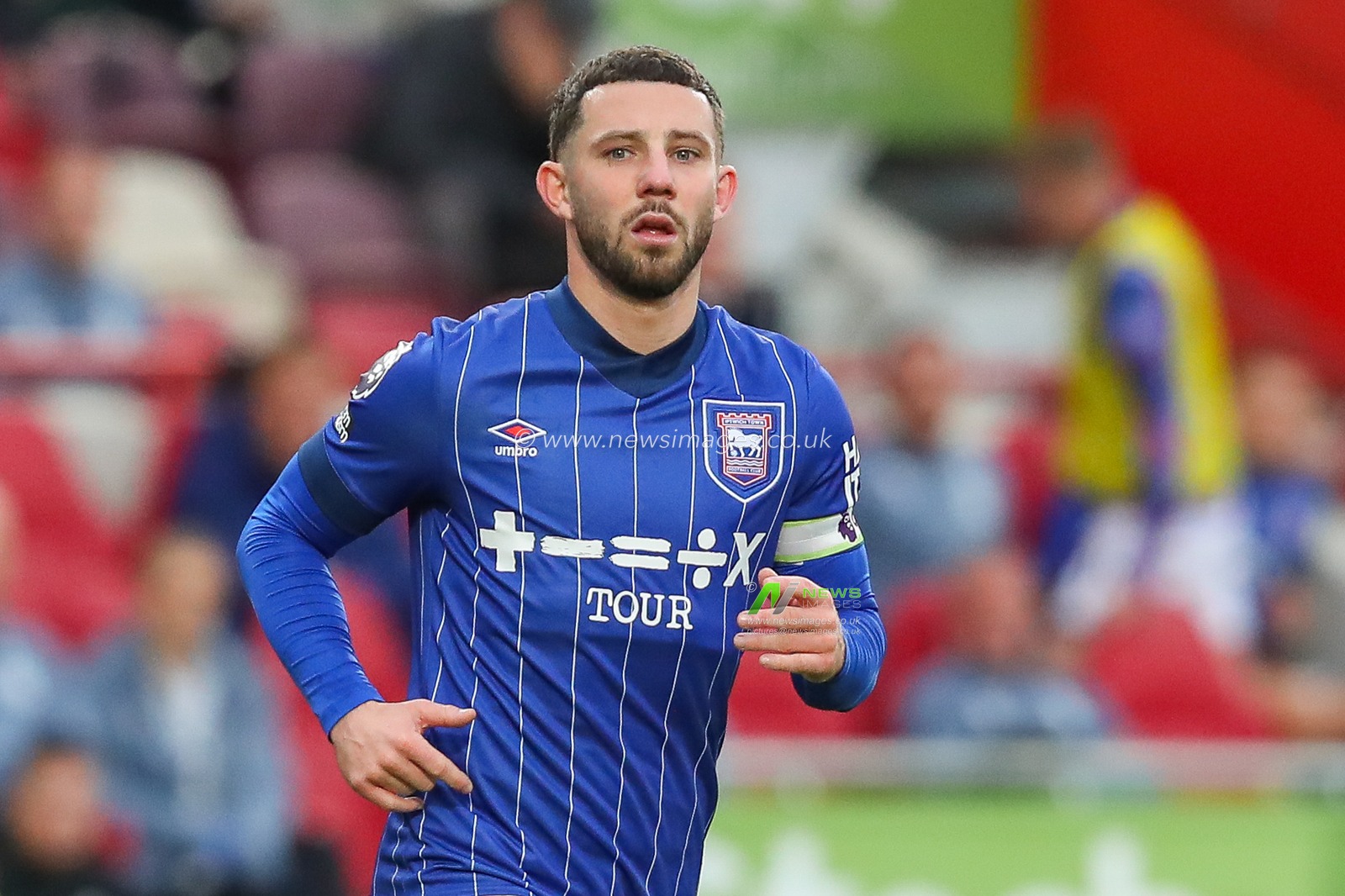Conor Chaplin of Ipswich Town in action during the Premier League match Brentford vs Ipswich Town at The Gtech Community Stadium, London, United Kingdom, 26th October 2024

(Photo by Izzy Poles/News Images)
