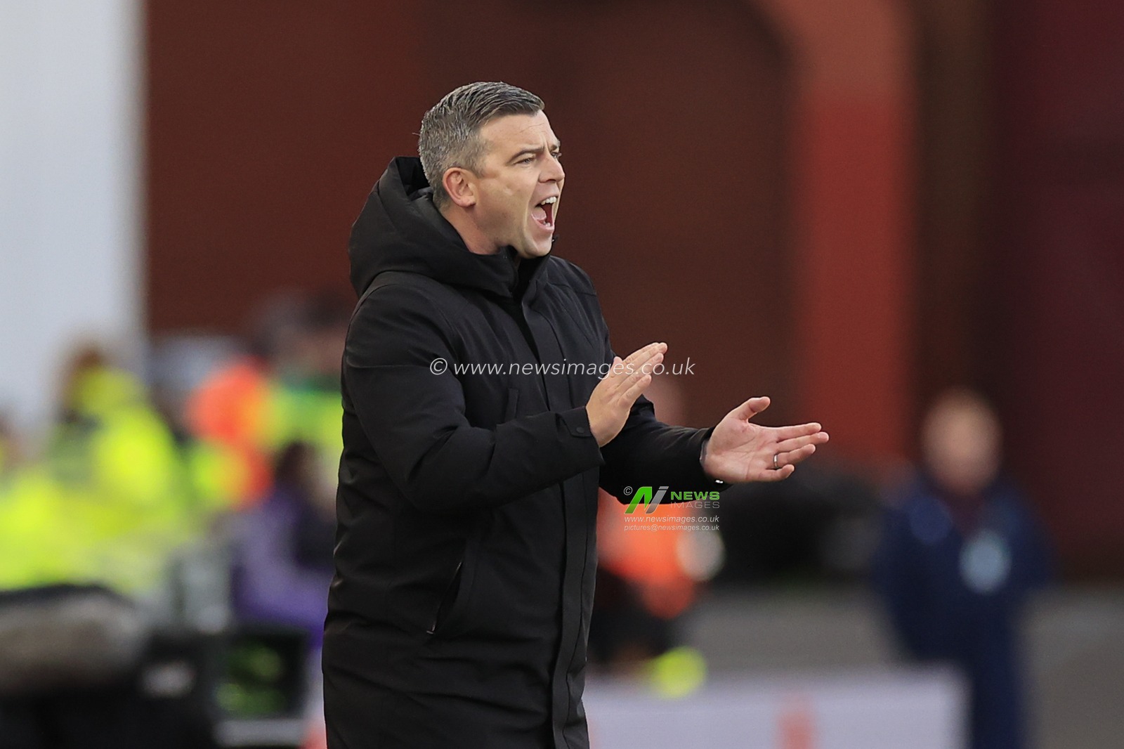 Steven Schumacher the Stoke City manager on the sidelines during the Sky Bet Championship match Stoke City vs Millwall at Bet365 Stadium, Stoke-on-Trent, United Kingdom, 23rd December 2023

(Photo by Conor Molloy/News Images)