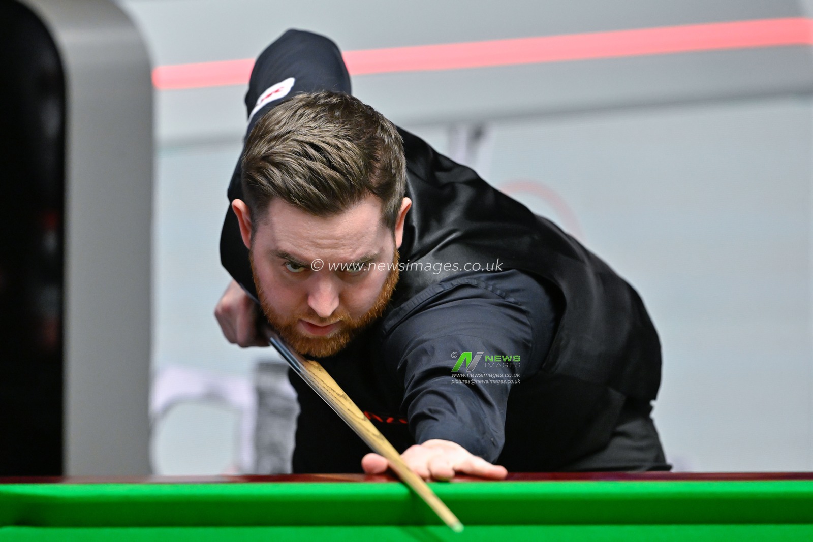 Jak Jones takes a shot, during the Cazoo World Championships 2024 at Crucible Theatre, Sheffield, United Kingdom, 30th April 2024

(Photo by Cody Froggatt/News Images)
