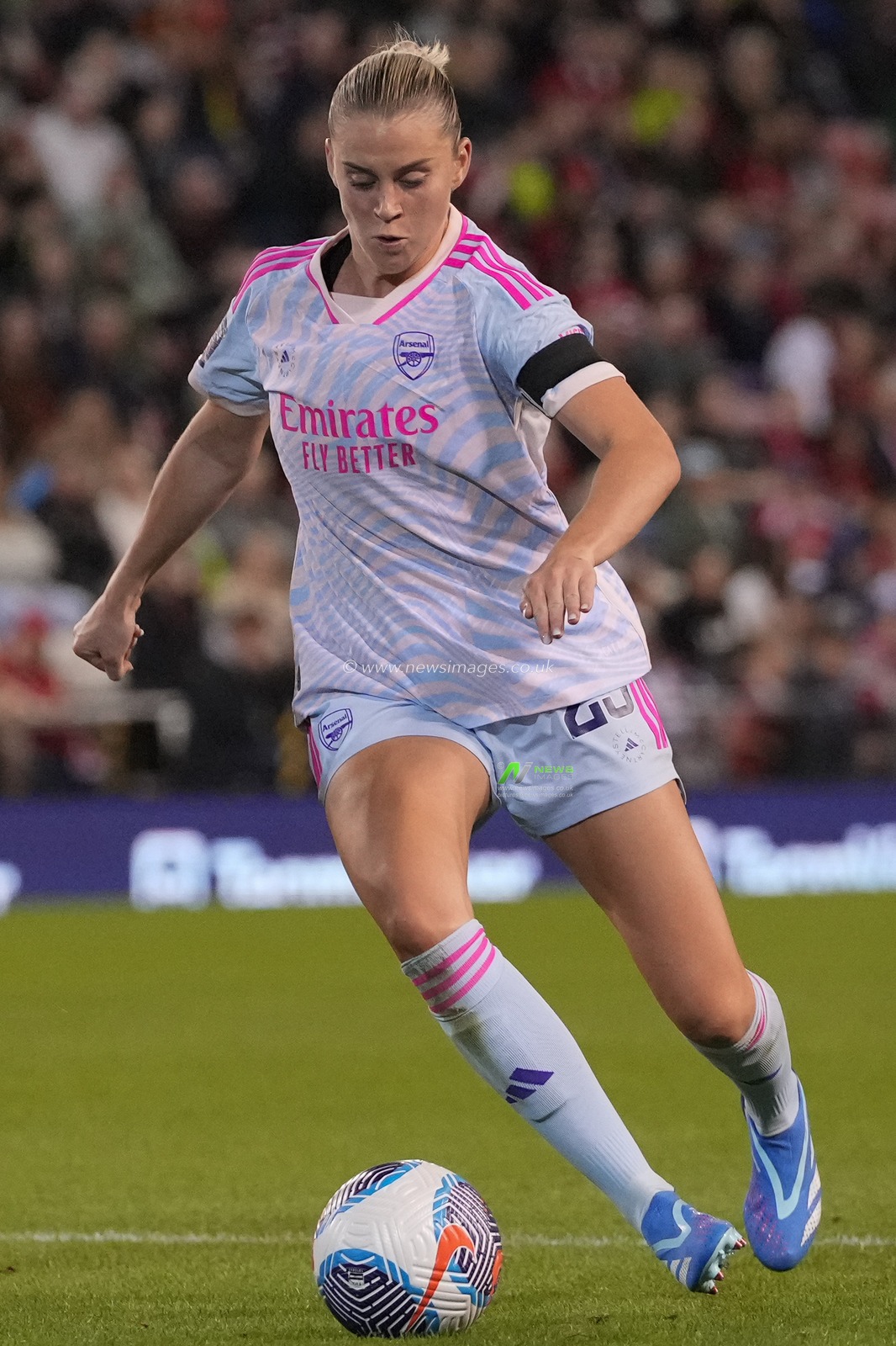 Alessia Russo #23 of Arsenal Women during the The FA Women's Super League match Manchester United Women vs Arsenal Women at Leigh Sports Village, Leigh, United Kingdom, 6th October 2023

(Photo by Steve Flynn/News Images)
