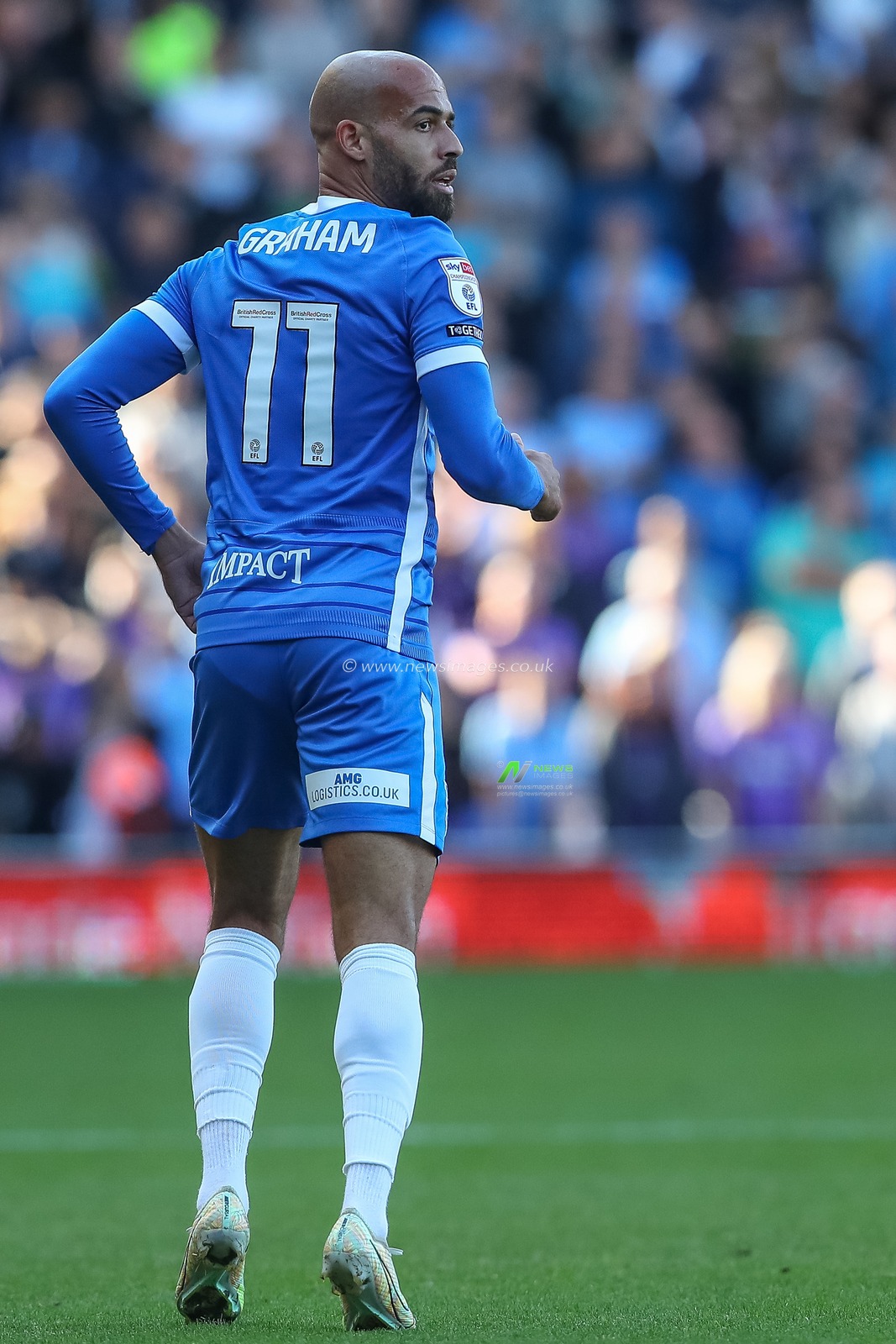 Jordan Graham #11 of Birmingham City  during the Sky Bet Championship match Birmingham City vs Coventry City at St Andrews, Birmingham, United Kingdom, 17th September 2022

(Photo by Gareth Evans/News Images)