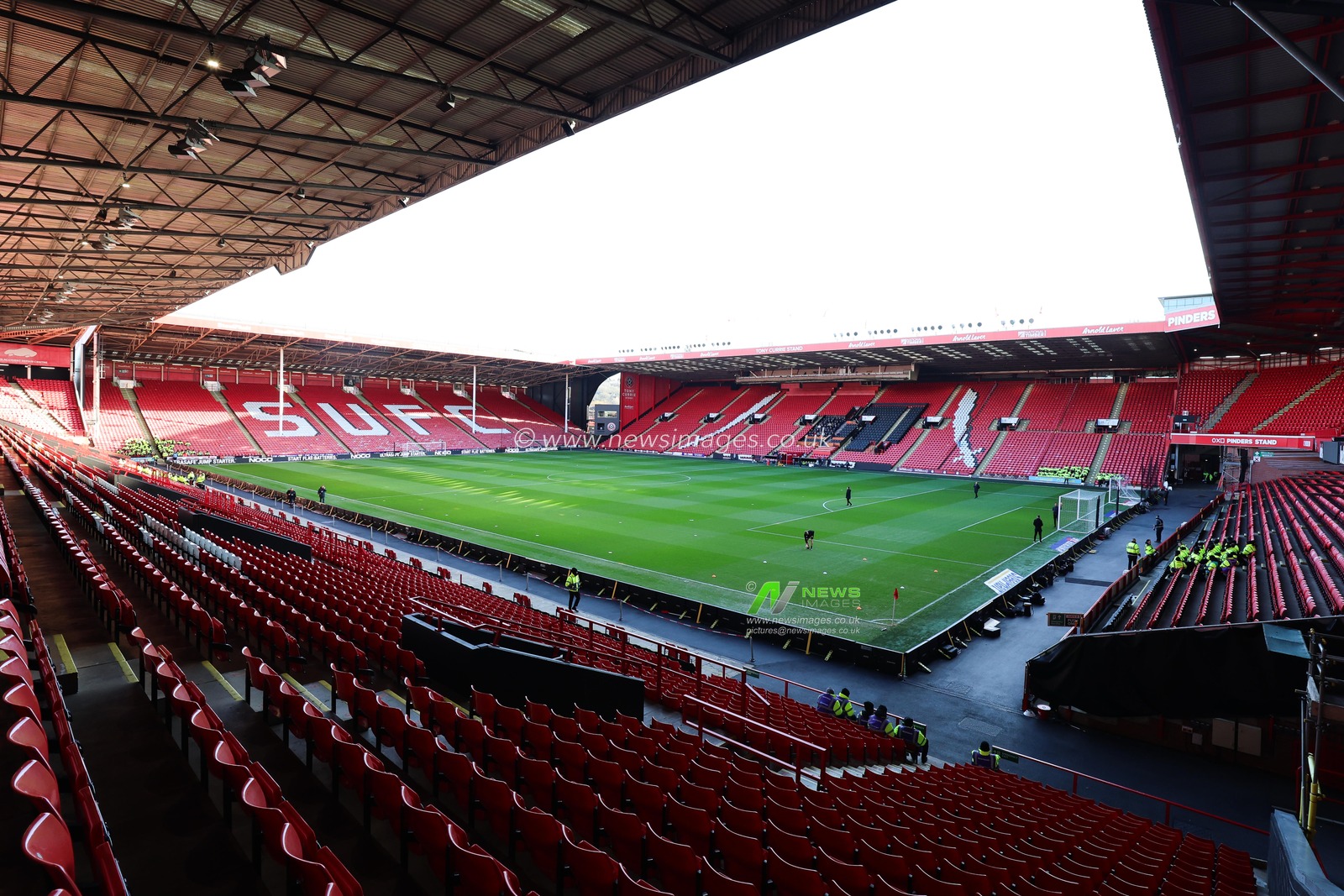 A general view of Bramall Lane prior to the Sky Bet Championship match Sheffield United vs Plymouth Argyle at Bramall Lane, Sheffield, United Kingdom, 14th December 2024

(Photo by Alex Roebuck/News Images)