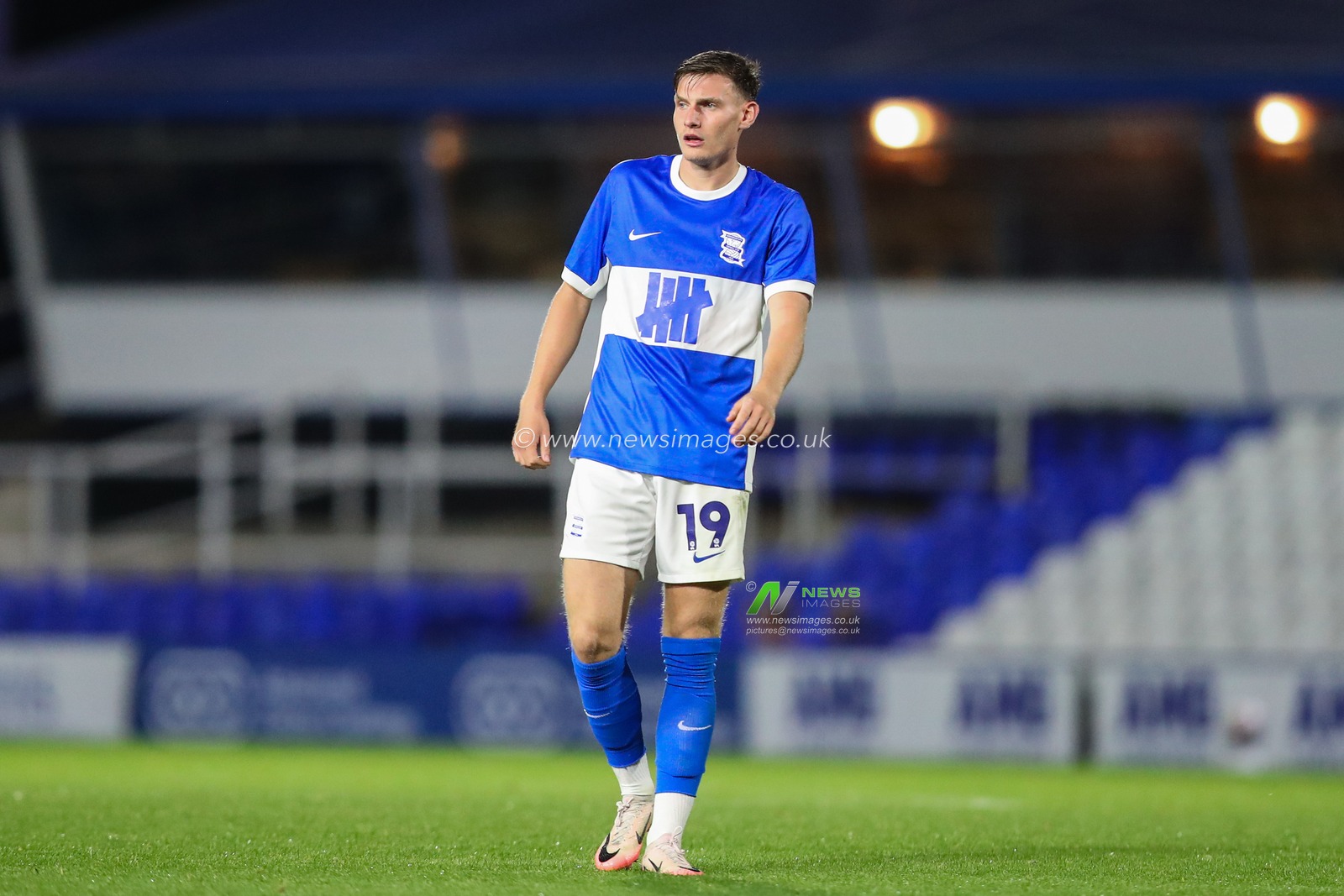Taylor Gardner-Hickman of Birmingham City during the Bristol Street Motors Trophy match Birmingham City vs Walsall at St. Andrew's @ Knighthead Park, Birmingham, United Kingdom, 3rd September 2024

(Photo by Gareth Evans/News Images)