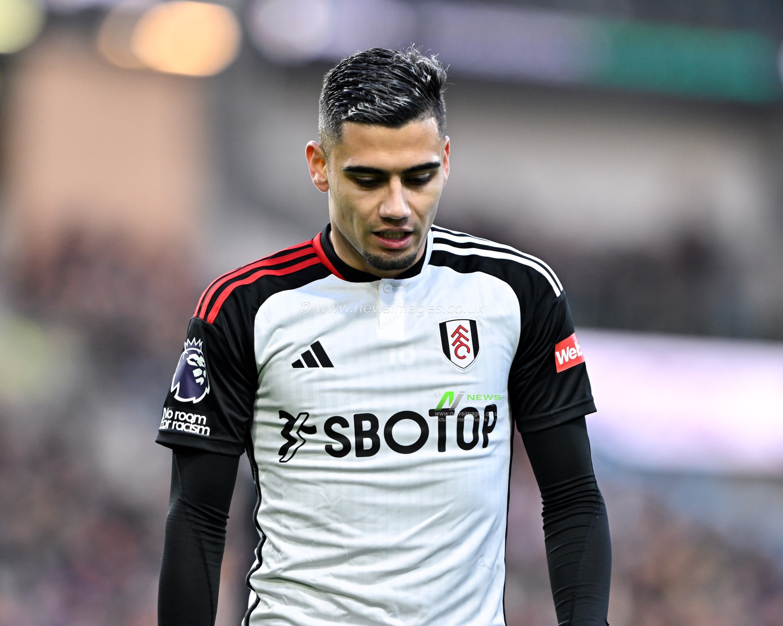 Andreas Pereira of Fulham looks dejected, during the Premier League match Burnley vs Fulham at Turf Moor, Burnley, United Kingdom, 3rd February 2024

(Photo by Cody Froggatt/News Images)