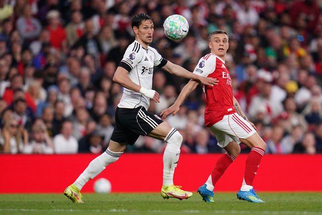 during the Premier League match Arsenal vs Fulham at Emirates, London, United Kingdom on 02 May 2026

(Photo by Harvey Murphy/News Images)