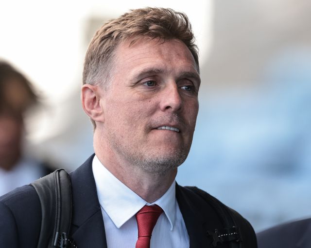 Darren Fletcher head coach of Manchester United U18's arrives during the FA Youth Cup Final match Manchester City U18 vs Manchester United U18 at Joie Stadium, Manchester, United Kingdom on 14 May 2026

(Photo by Mark Cosgrove/News Images)