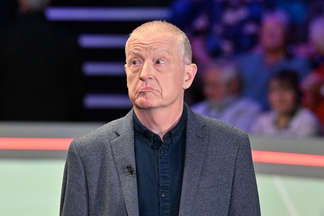 Six time World Champion Steve Davis speaks with the BBC ahead of the Cazoo World Championships 2024 at Crucible Theatre, Sheffield, United Kingdom, 4th May 2024

(Photo by Cody Froggatt/News Images)