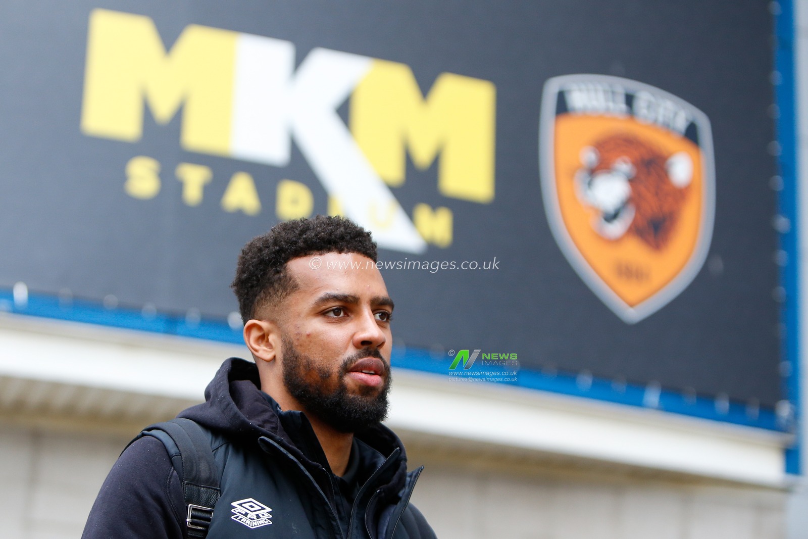 Cyrus Christie #33 of Hull City arrives for the Sky Bet Championship match Hull City vs Preston North End at MKM Stadium, Hull, United Kingdom, 18th February 2023

(Photo by Ben Early/News Images)