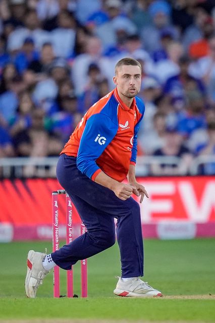 Will Jacks of England delivers the ball during the Third Vitality T20 International match England vs India at Trent Bridge, Nottingham, United Kingdom on 07 July 2026

(Photo by Maynard Manyowa/News Images)