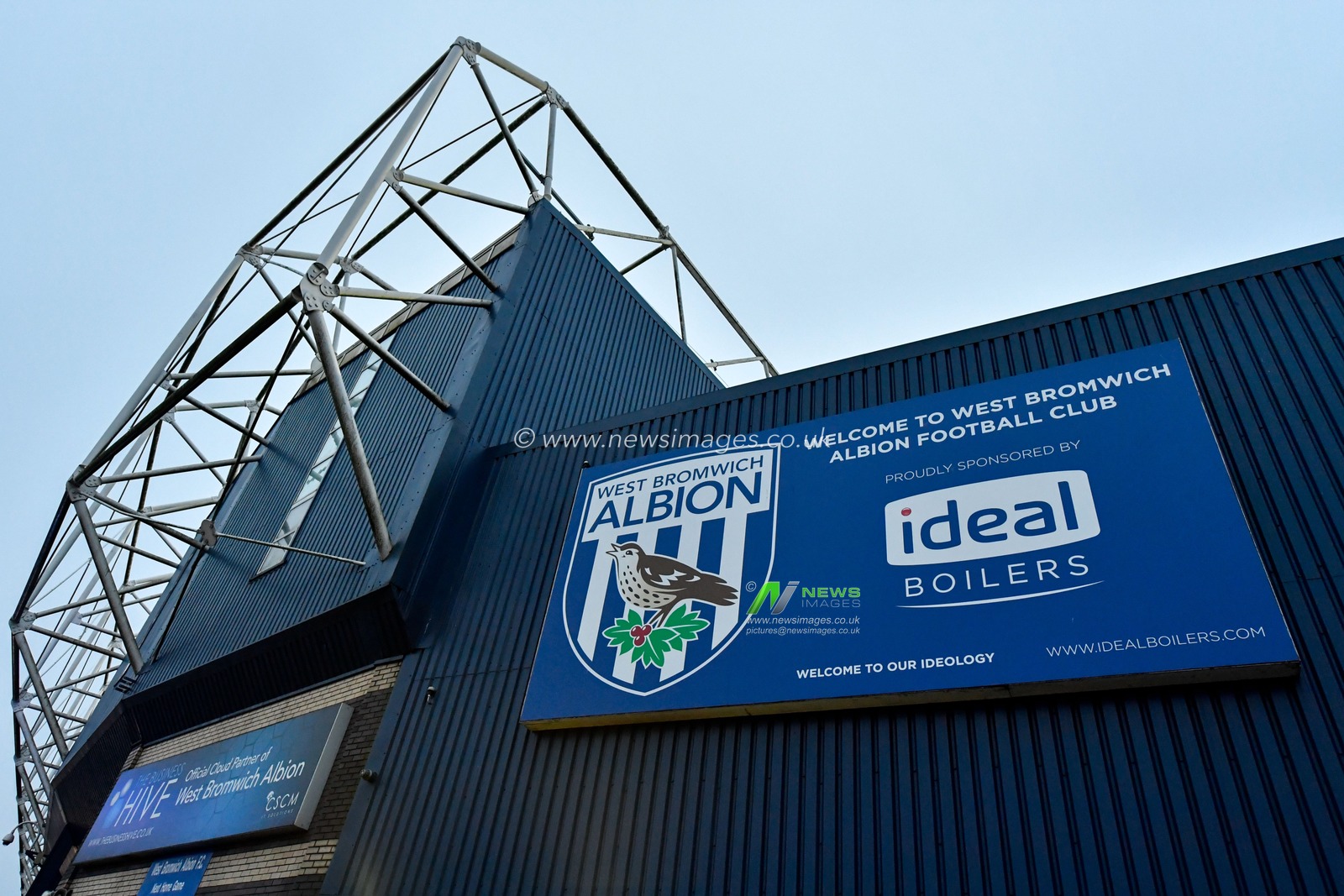 1st January 2020, The Hawthorns, West Bromwich, England; Sky Bet Championship, West Bromwich Albion v Leeds United : A general view of the exterior of the Hawthorns

Credit: Simon Whitehead/News Images