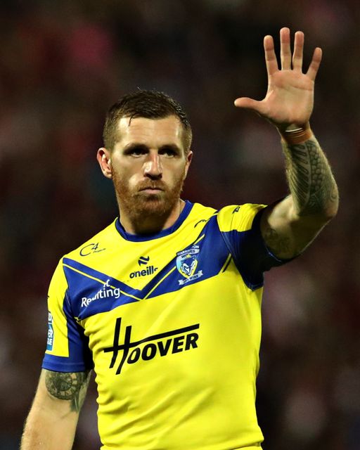 Marc Sneyd of Warrington Wolves during the Betfred Super League round 27 match Hull KR vs Warrington Wolves at Sewell Group Craven Park, Kingston upon Hull, United Kingdom, 18th September 2025(Photo by Sam Eaden/News Images)
